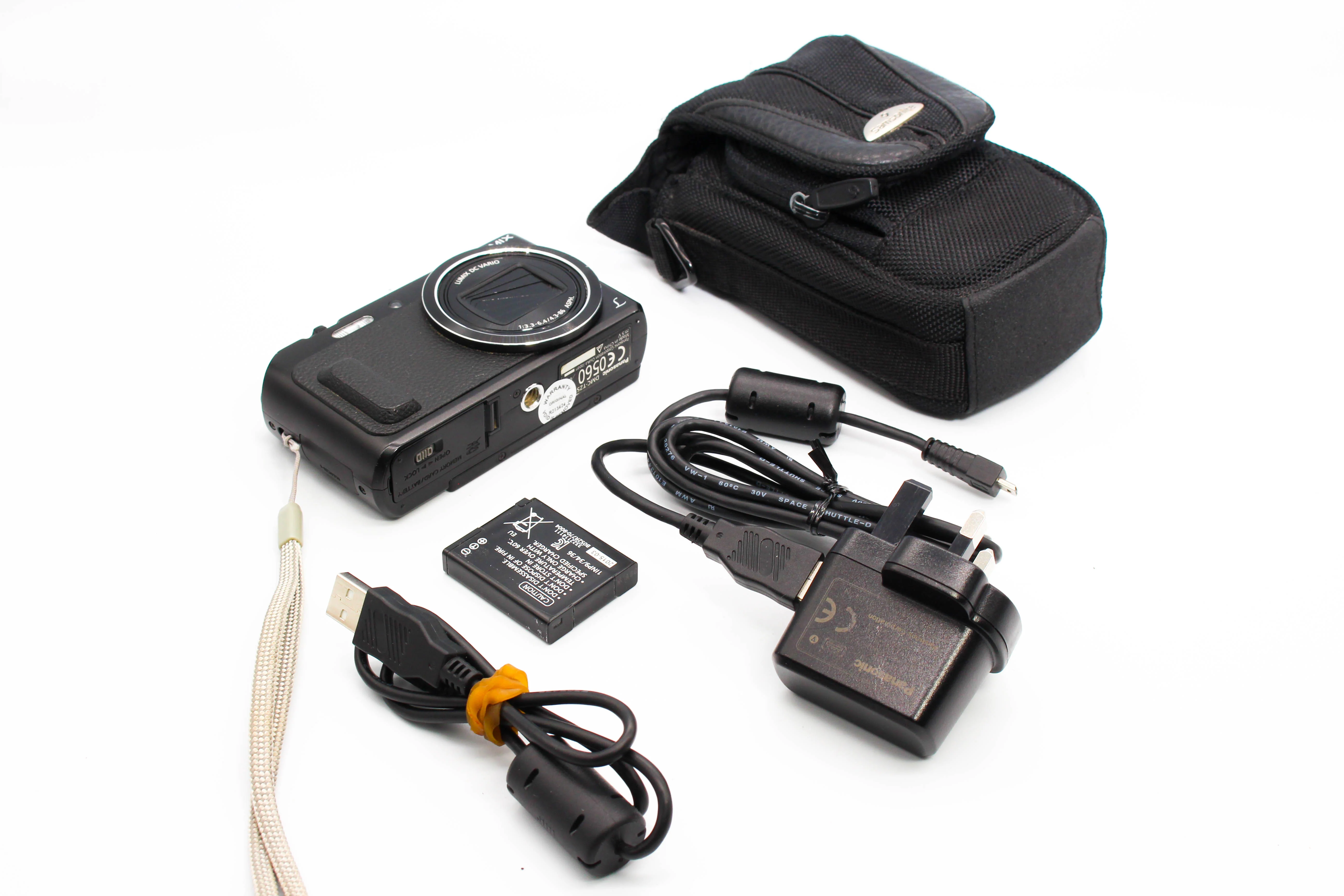 Panasonic Lumix DMC-TZ57 Digital Retro Photo Digital Camera Digicam - Tested Bundle Good - Image 2