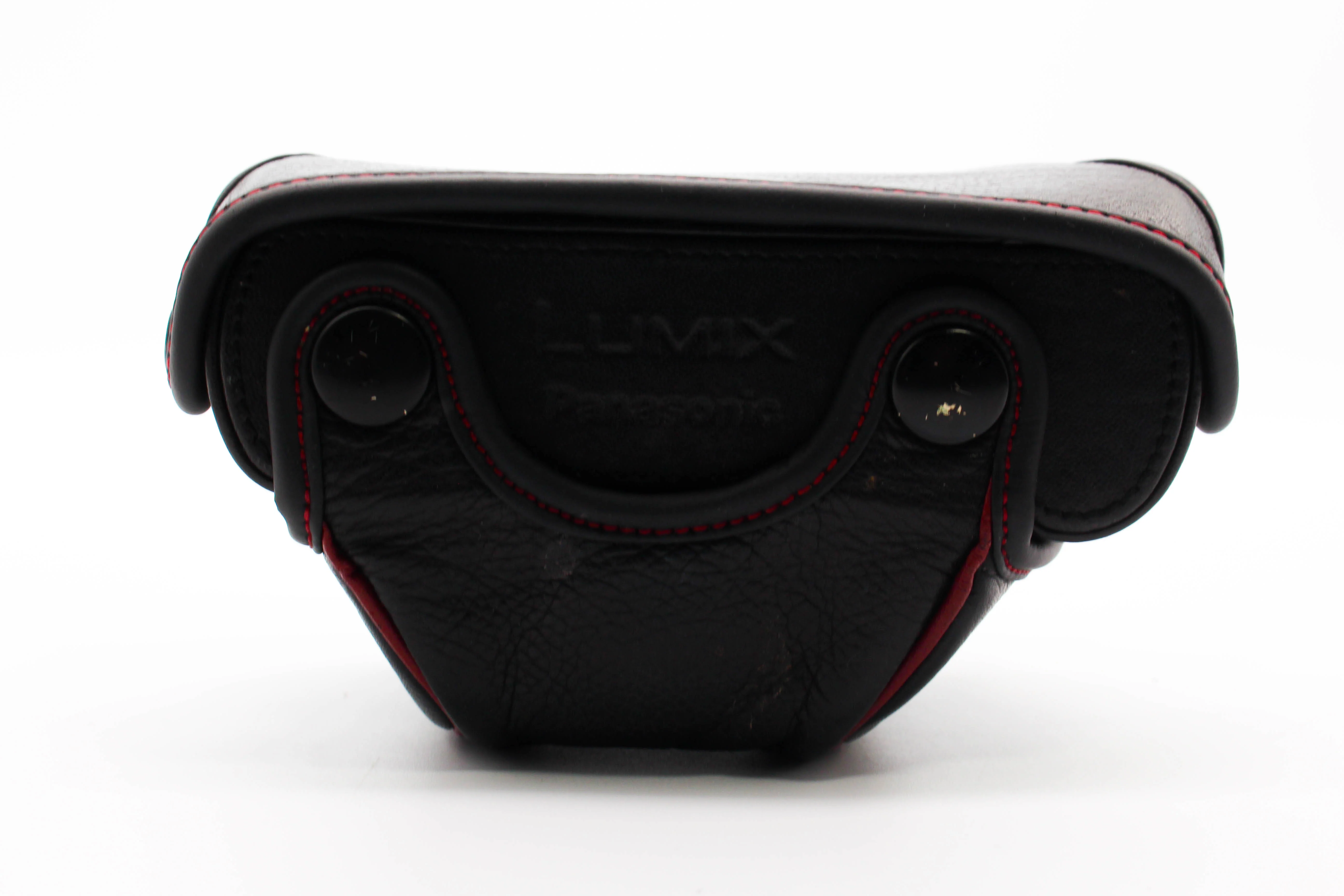 Panasonic Lumix Leather Case DMW-CGL2SE-K For Lumix GF1 - Excellent - Image 6