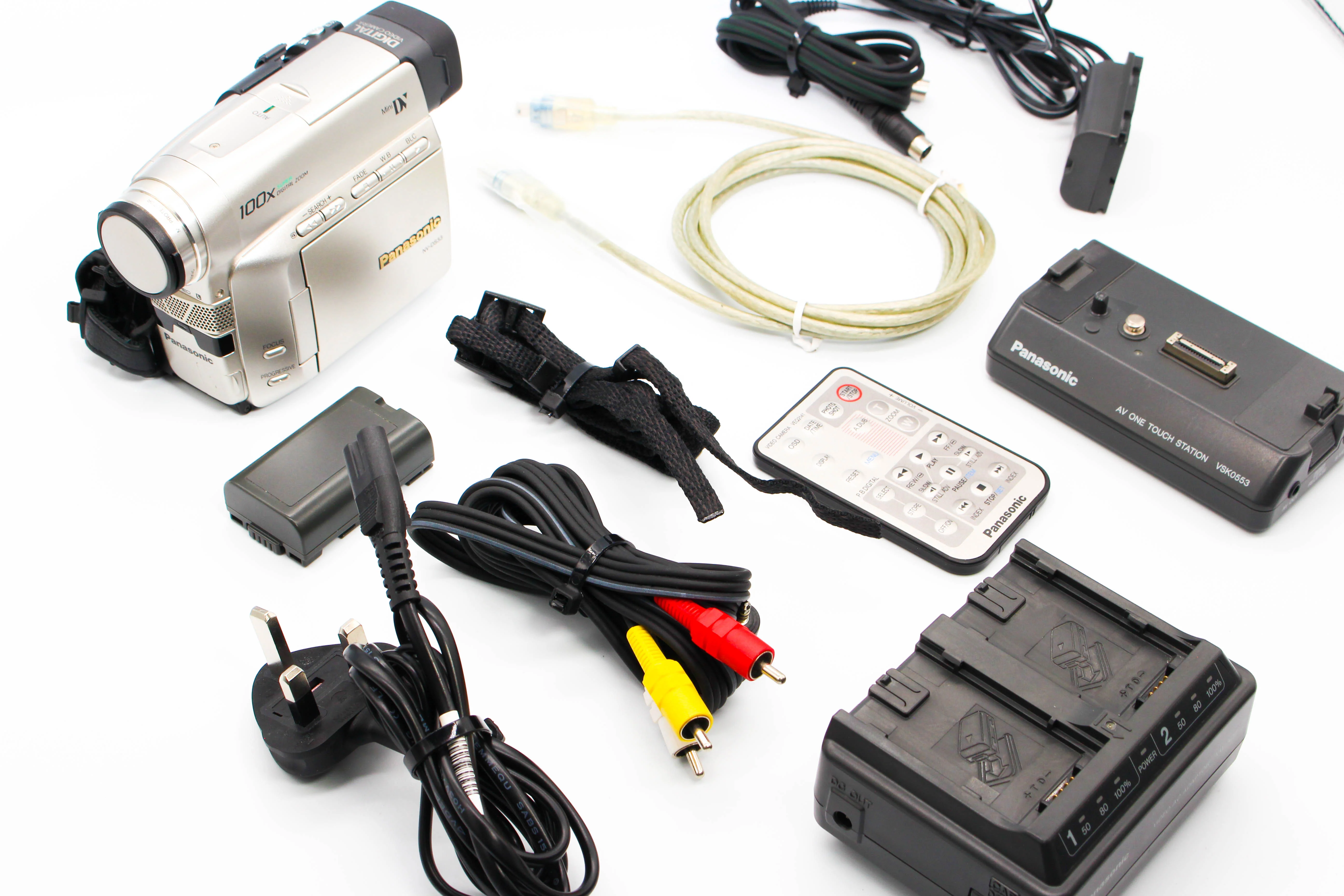 Panasonic NV-DS33B MiniDV Video Handycam Camcorder Camera - Tested Bundle Excellent - Image 2