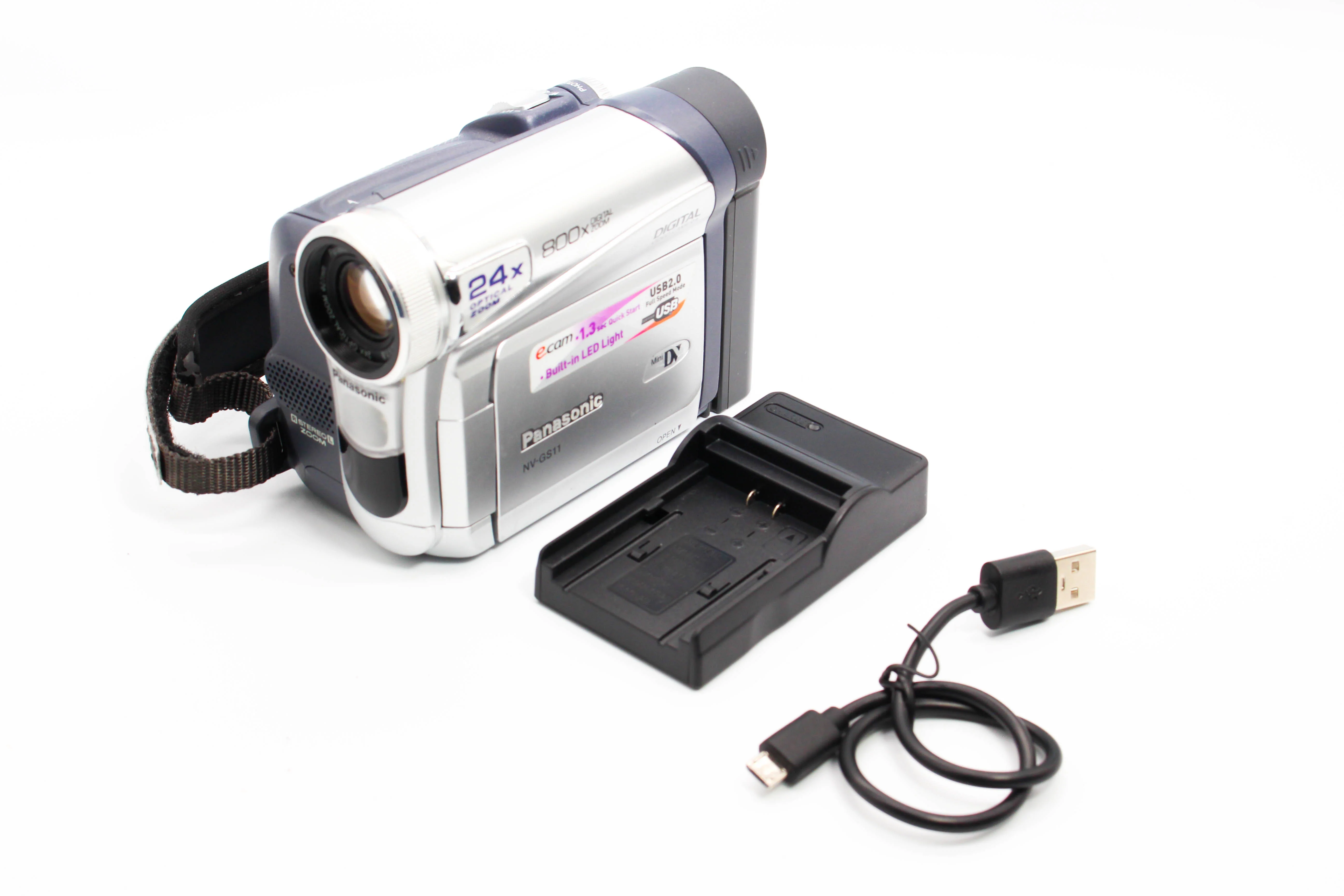 Panasonic NV-GS11EB MiniDV Video Handycam Camcorder Camera - Tested Bundle Excellent - Image 2