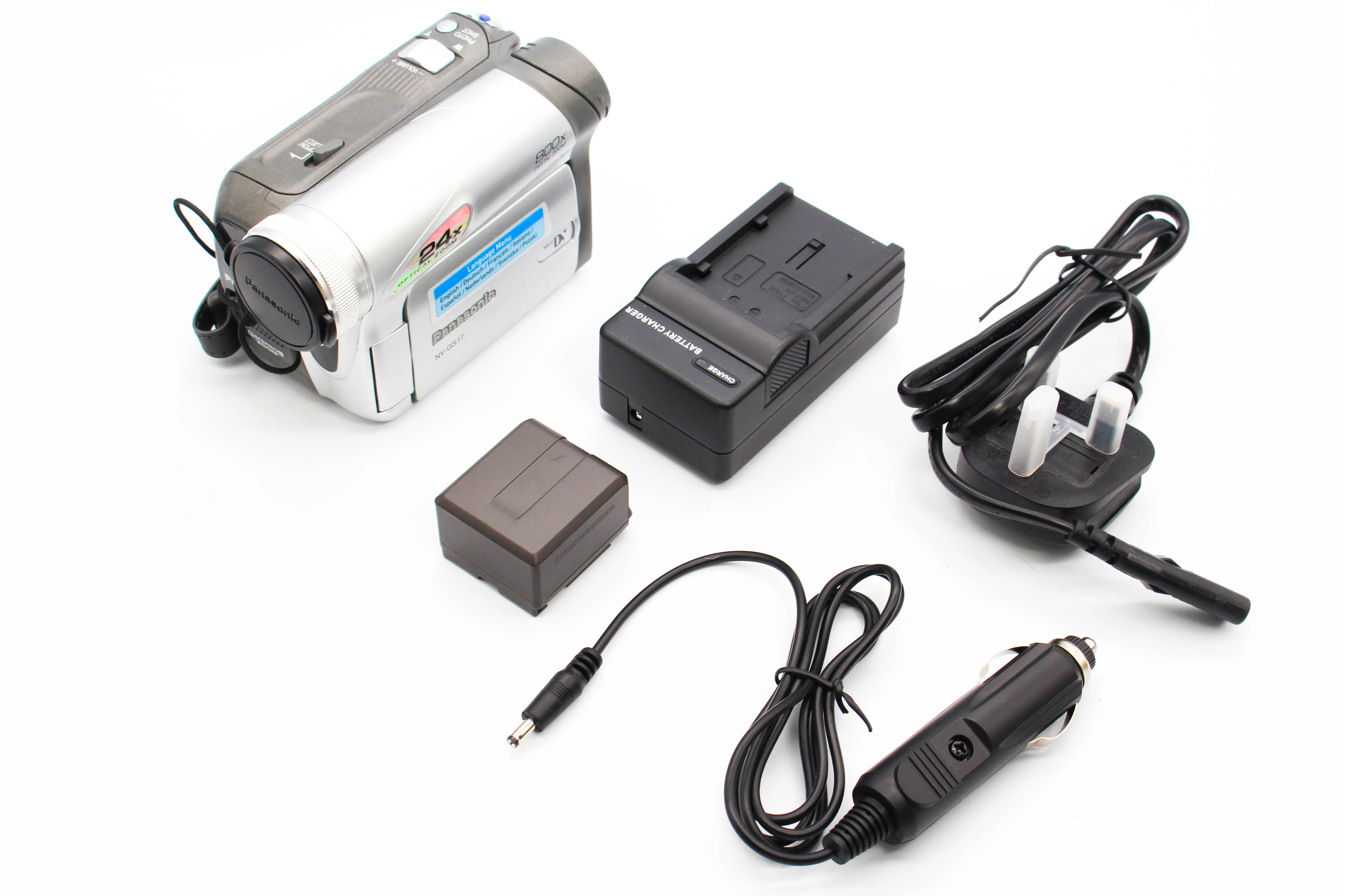 Panasonic NV-GS17 MiniDV Video Handycam Camcorder Camera - Tested Bundle Excellent - Image 2