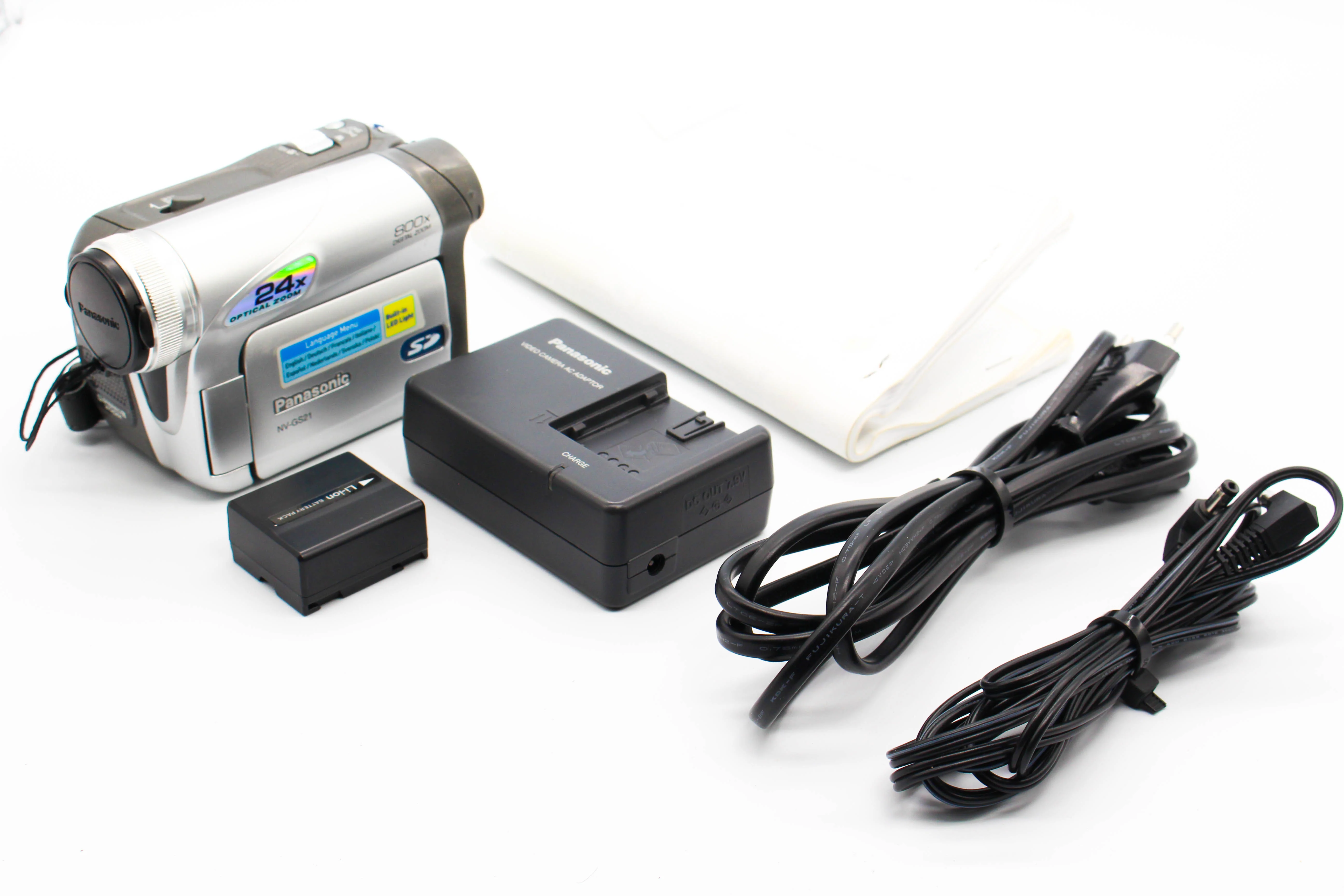 Panasonic NV-GS21EG MiniDV DIgital Video Handycam Camcorder Camera (Read) - Tested Bundle - Image 2