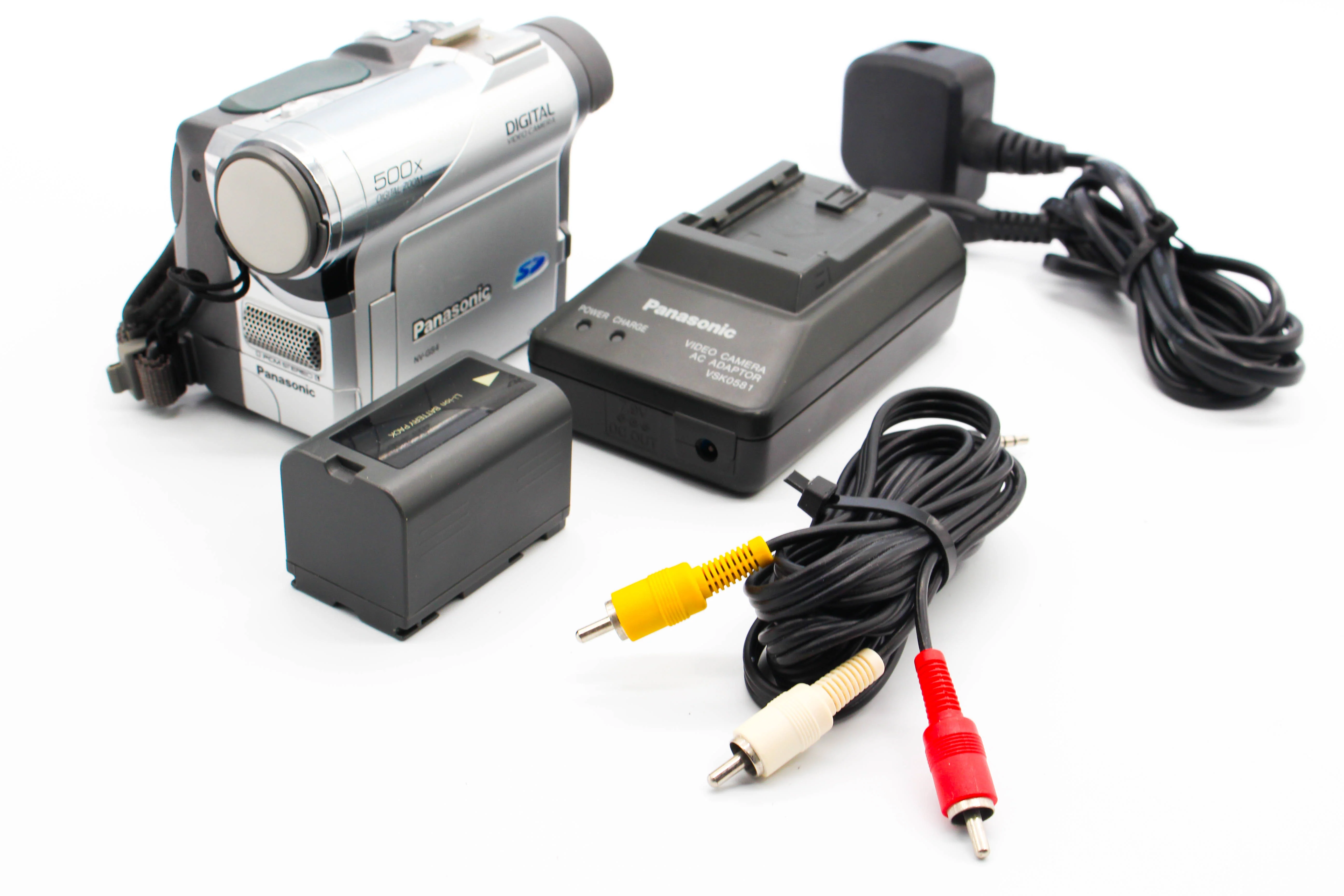 Panasonic NV-GS4B MiniDV Video Handycam Camcorder Camera (Read) - Tested Bundle - Image 2
