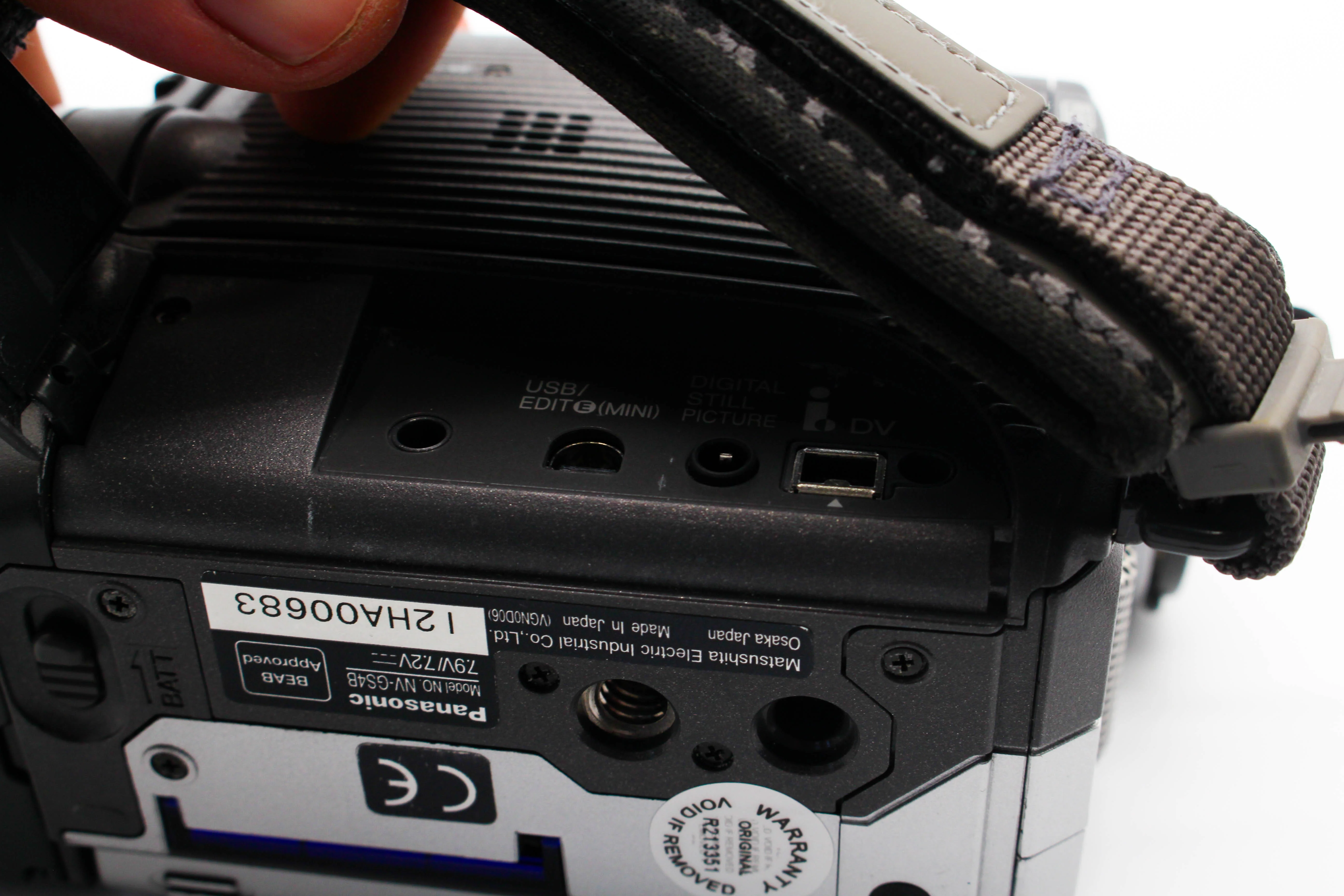 Panasonic NV-GS4B MiniDV Video Handycam Camcorder Camera (Read) - Tested Bundle - Image 7