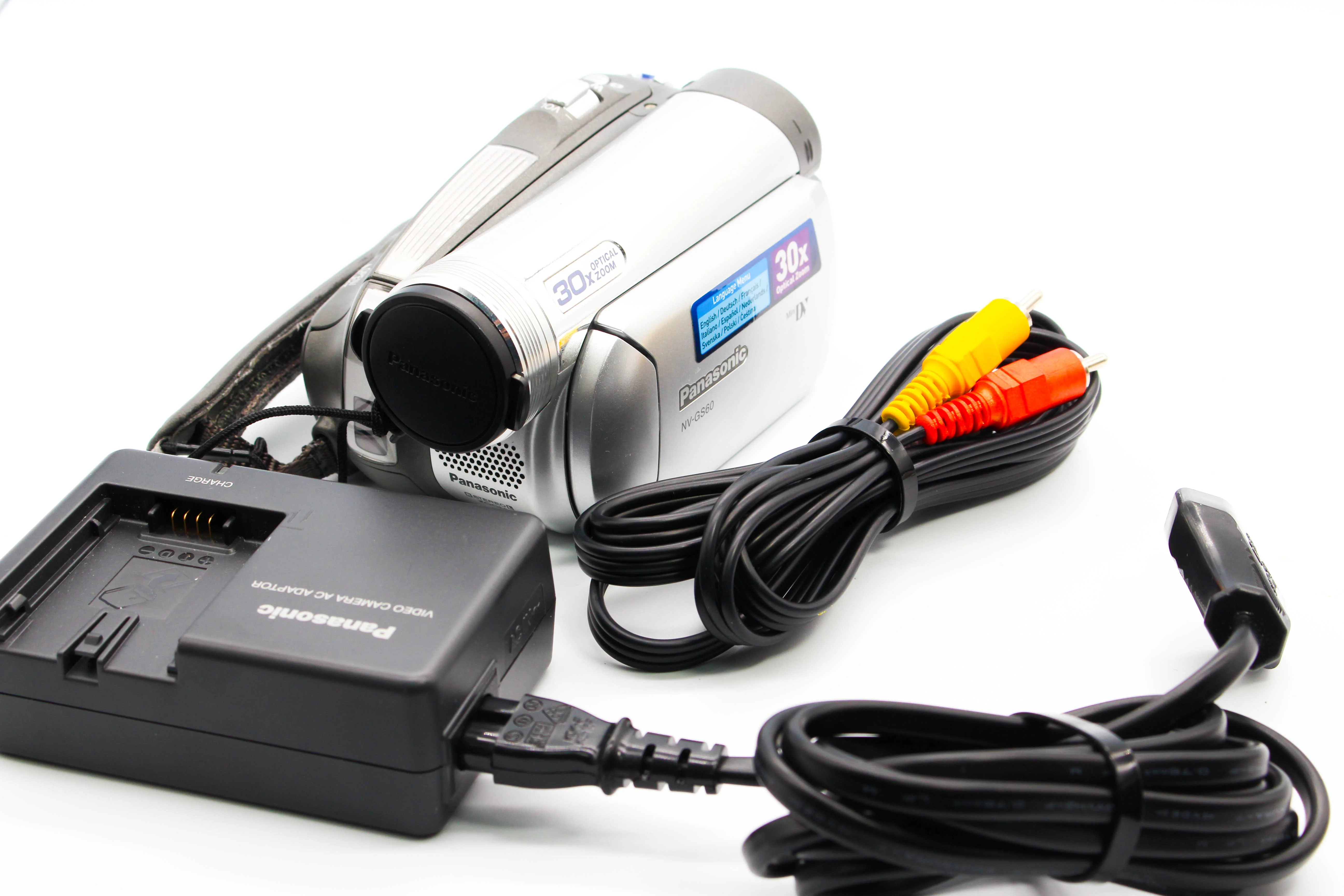 Panasonic NV-GS60EG-S MiniDV Handycam Camera Digital Video Camcorder - Tested Bundle Excellent - Image 2