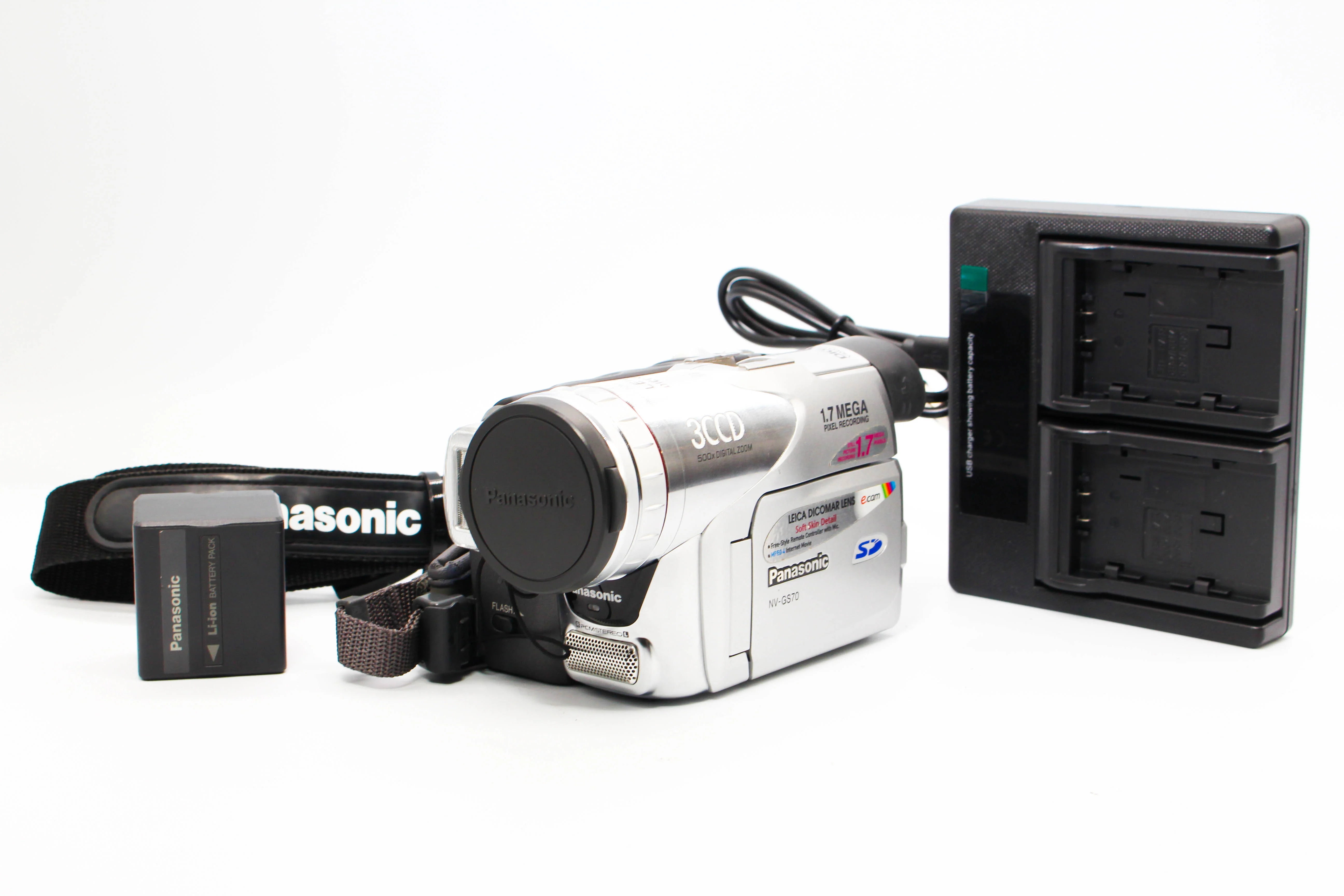 Panasonic NV-GS70 MiniDV Digital Video Handycam Camcorder Camera - Tested Bundle Excellent - Image 8