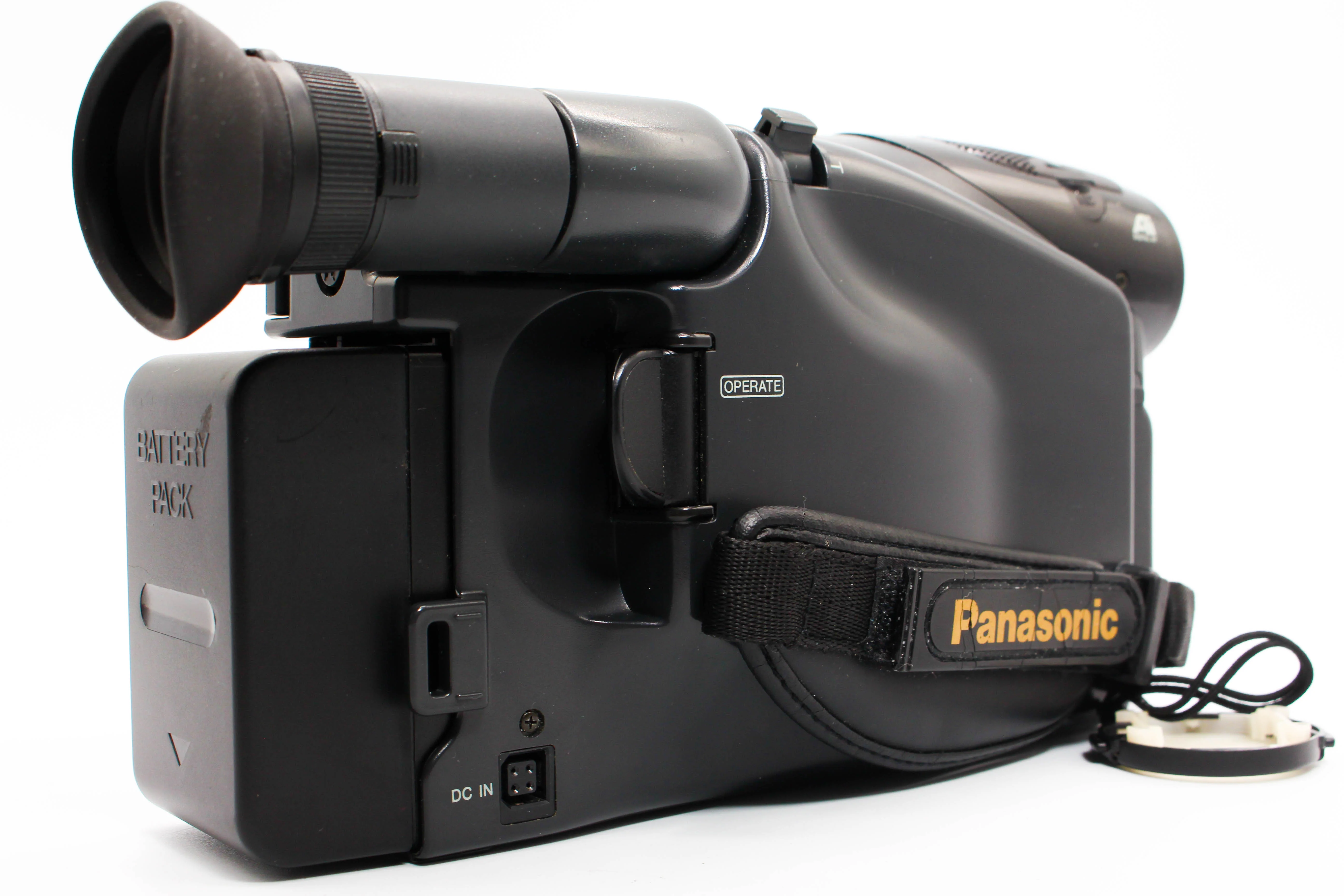 Panasonic NV-R30B VHS-C VHS Slim Palmcorder Handycam Camcorder Camera - Tested Bundle - Image 4