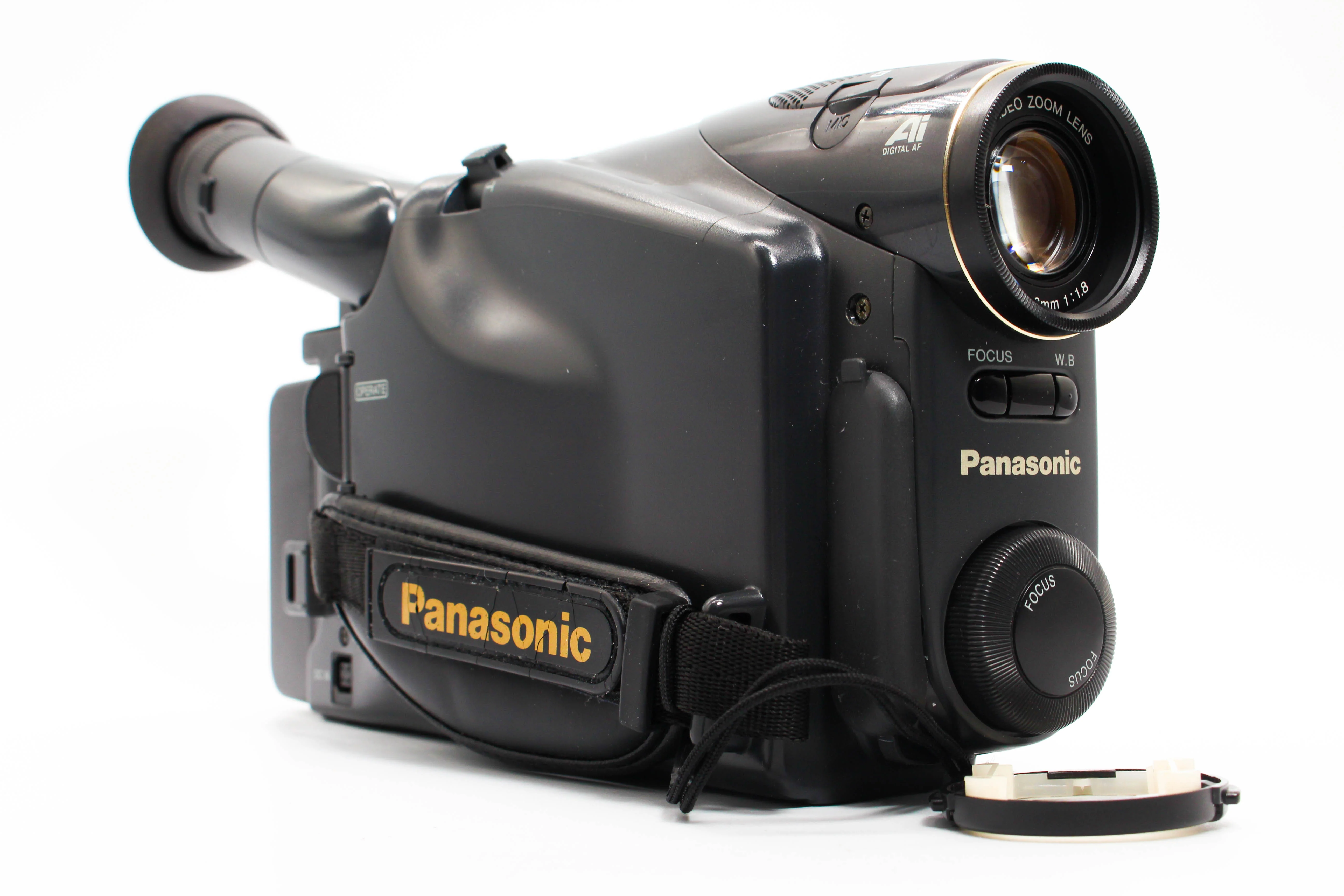 Panasonic NV-R30B VHS-C VHS Slim Palmcorder Handycam Camcorder Camera - Tested Bundle - Image 5