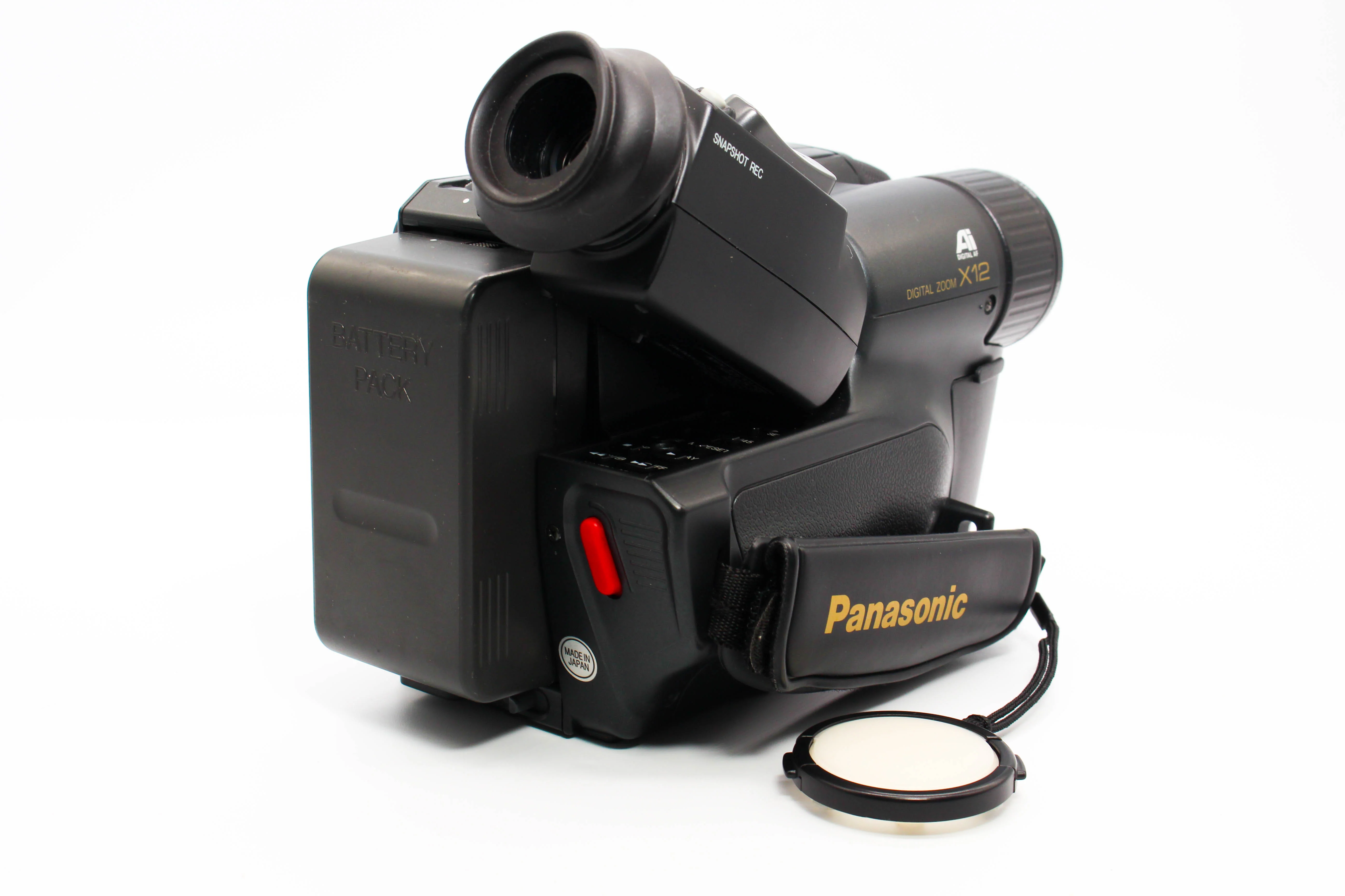 Panasonic NV-S6B VHS-C Movie Camera Palmcorder Handycam Camcorder Camera - Tested Bundle - Image 4