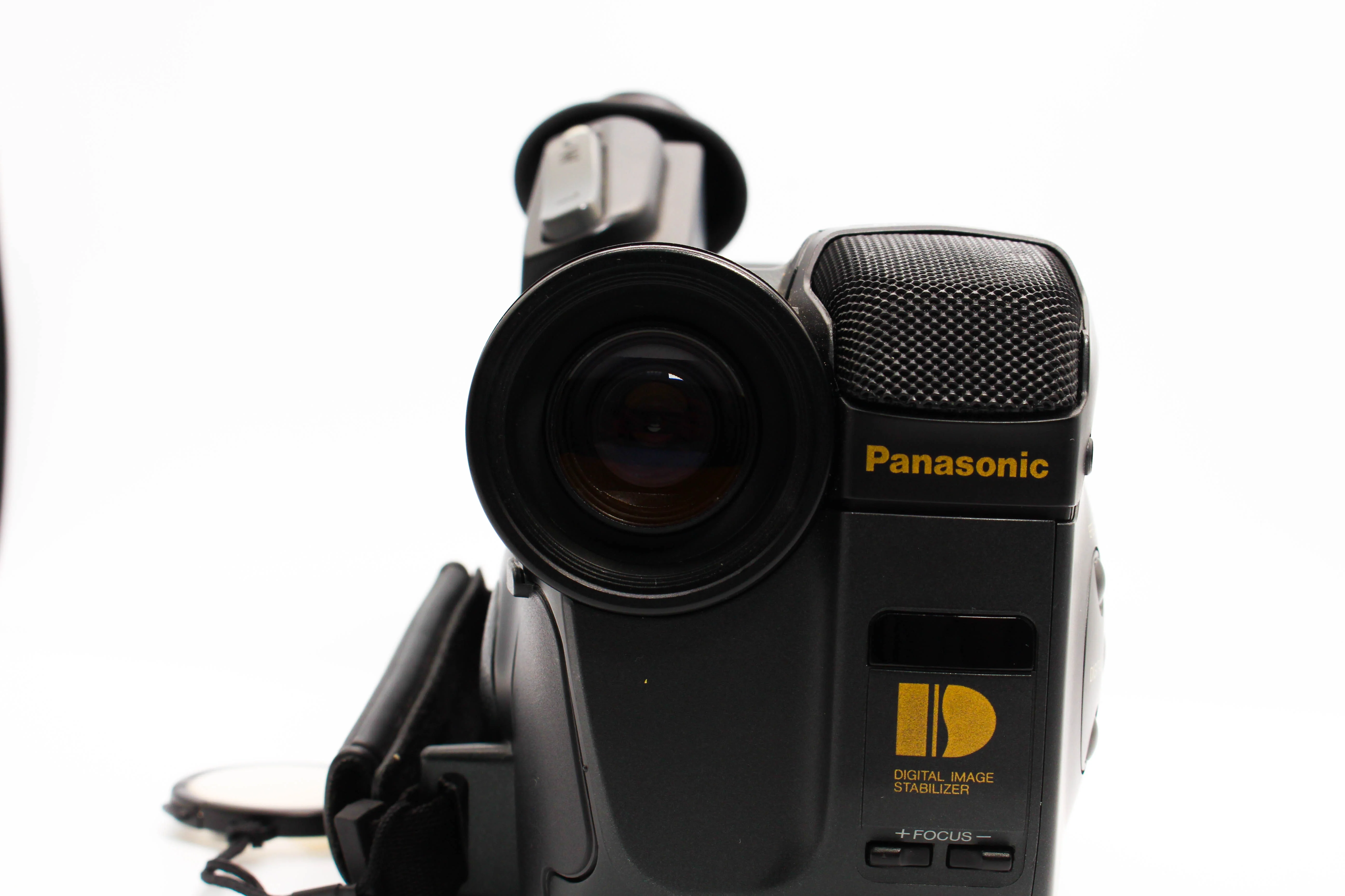 Panasonic NV-S6B VHS-C Movie Camera Palmcorder Handycam Camcorder Camera - Tested Bundle - Image 6