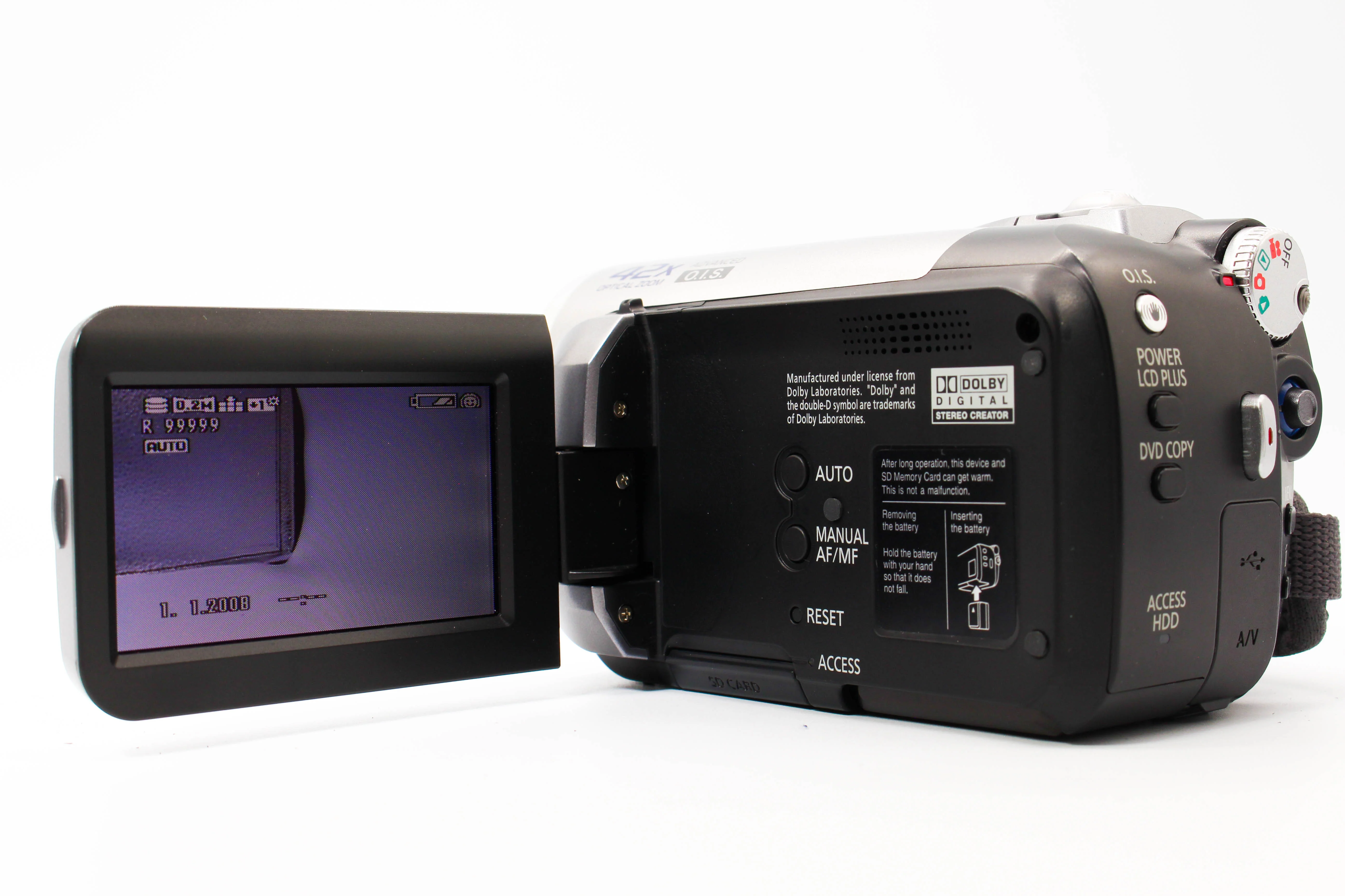 Panasonic SDR-H40 HD HDD Digital Video Camcorder - Tested Bundle Excellent - Image 3