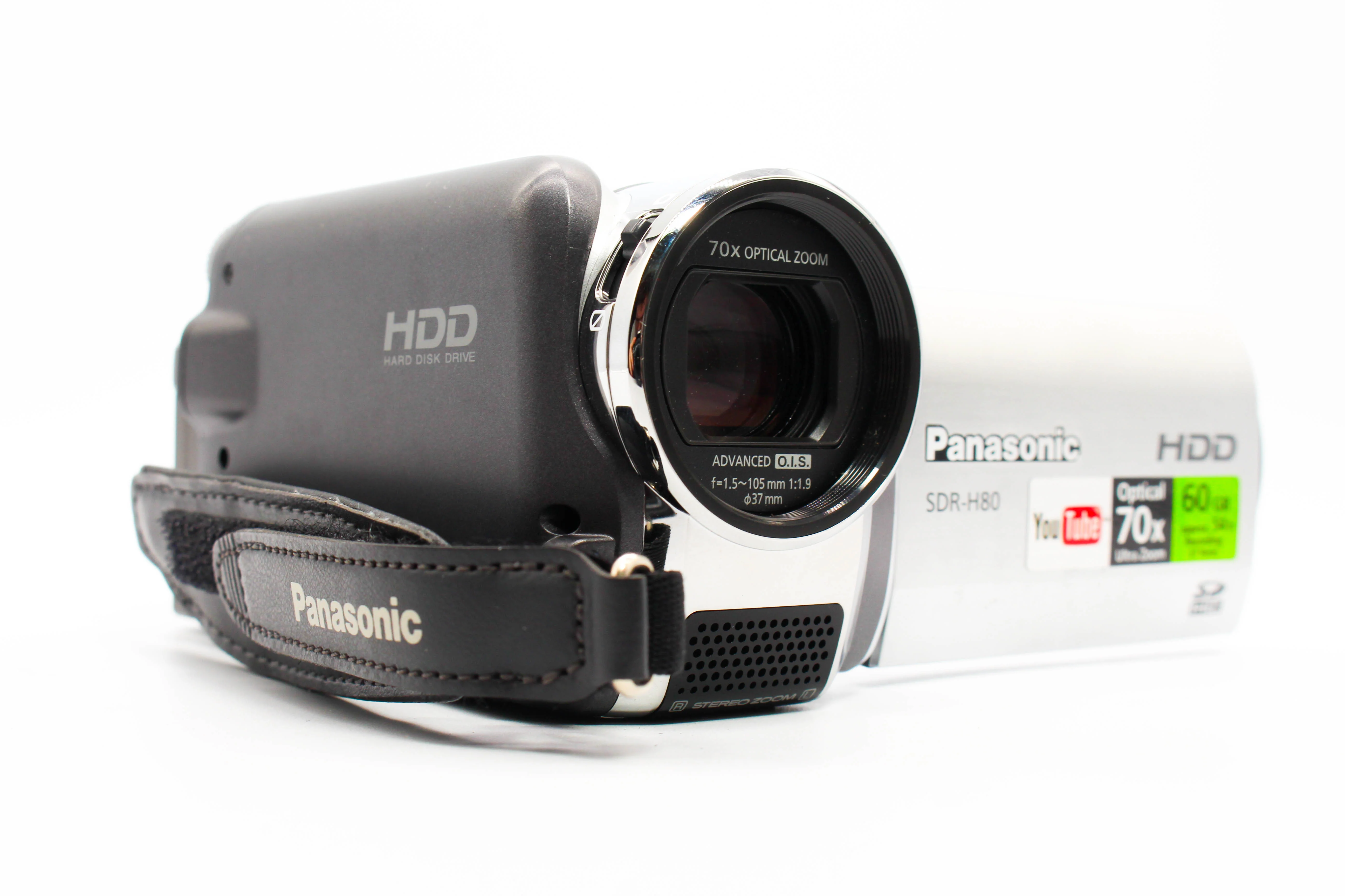 Panasonic SDR-H80 HD SD Card Video Handycam Camcorder Camera - Tested Bundle Excellent - Image 4