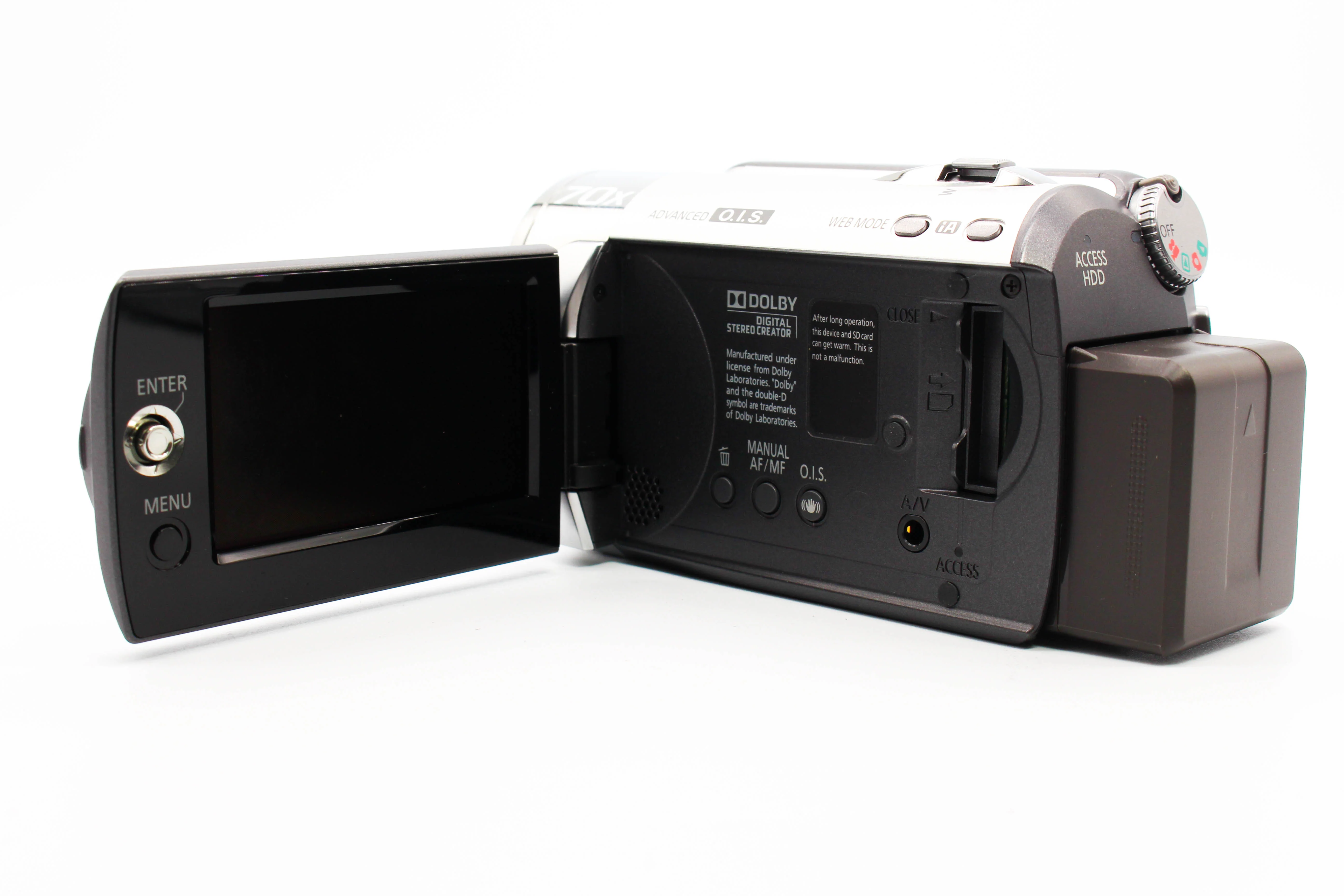 Panasonic SDR-H80 HD SD Card Video Handycam Camcorder Camera - Tested Bundle Excellent - Image 6