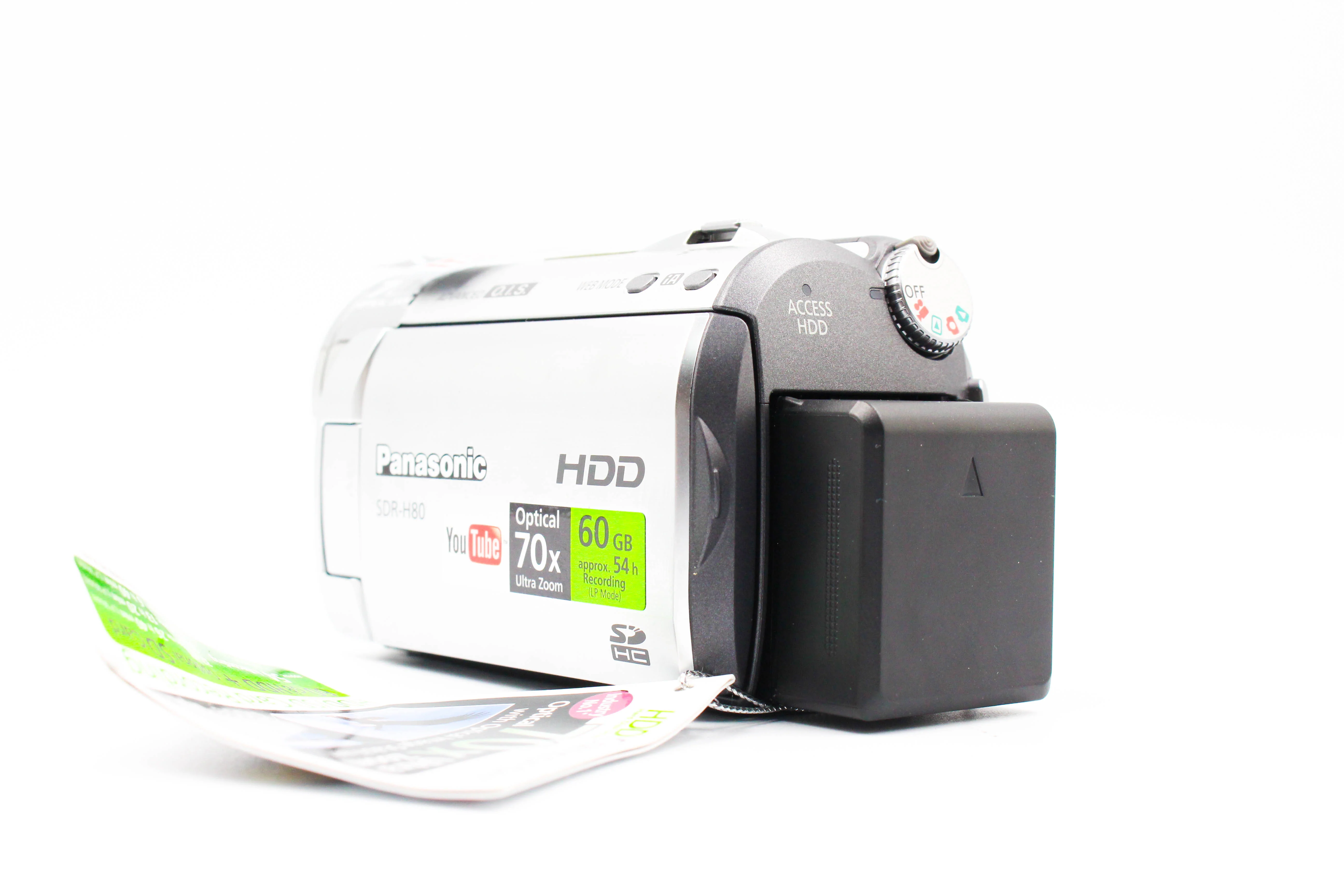 Panasonic SDR-H80 60GB HDD Digital Video Camcorder - Tested Bundle Excellent - Image 5