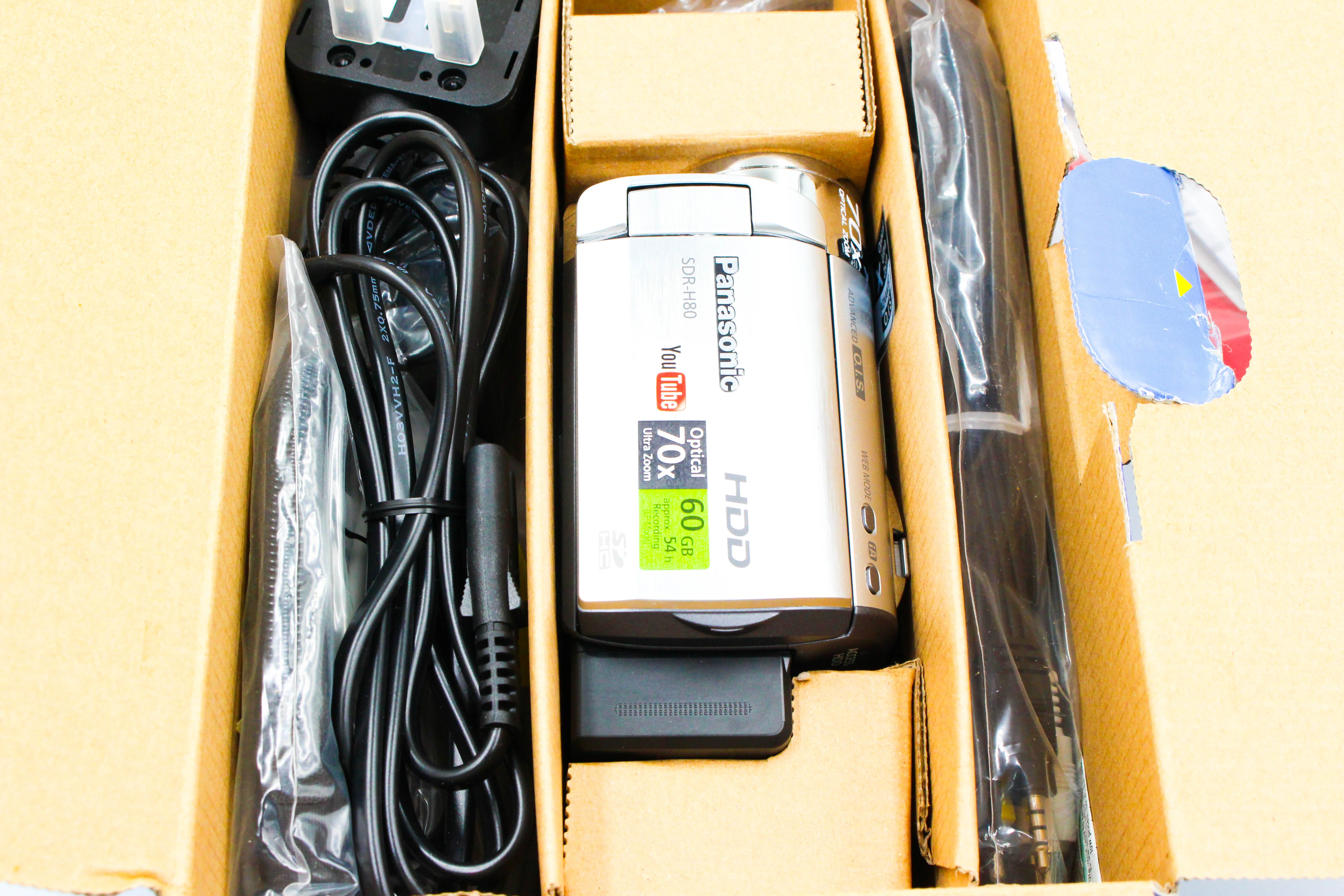 Panasonic SDR-H80 60GB HDD Digital Video Camcorder - Tested Bundle Excellent - Image 8