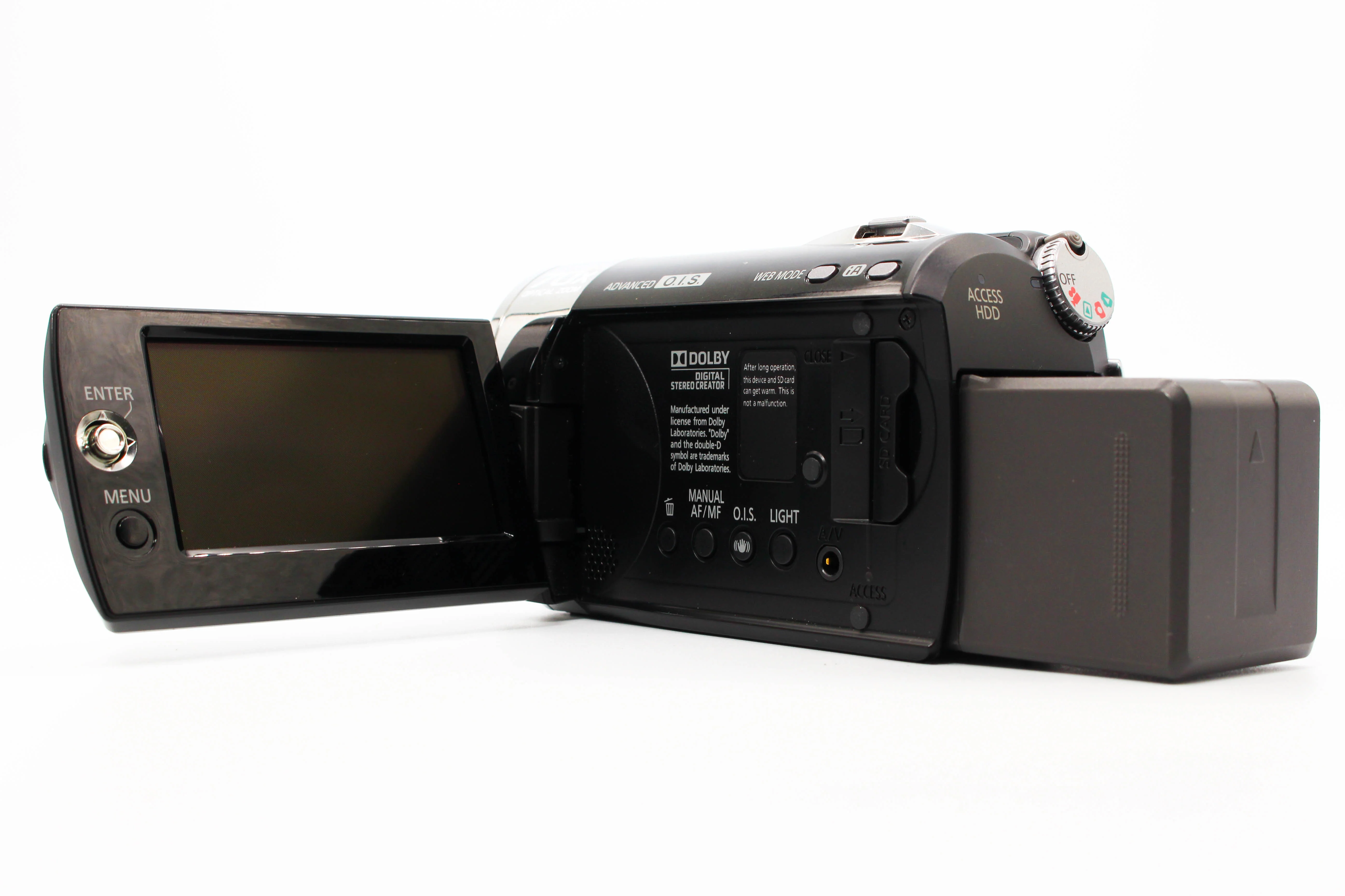Panasonic SDR-H81 HD SD Card Video Handycam Camcorder Camera - Tested Bundle Excellent - Image 5