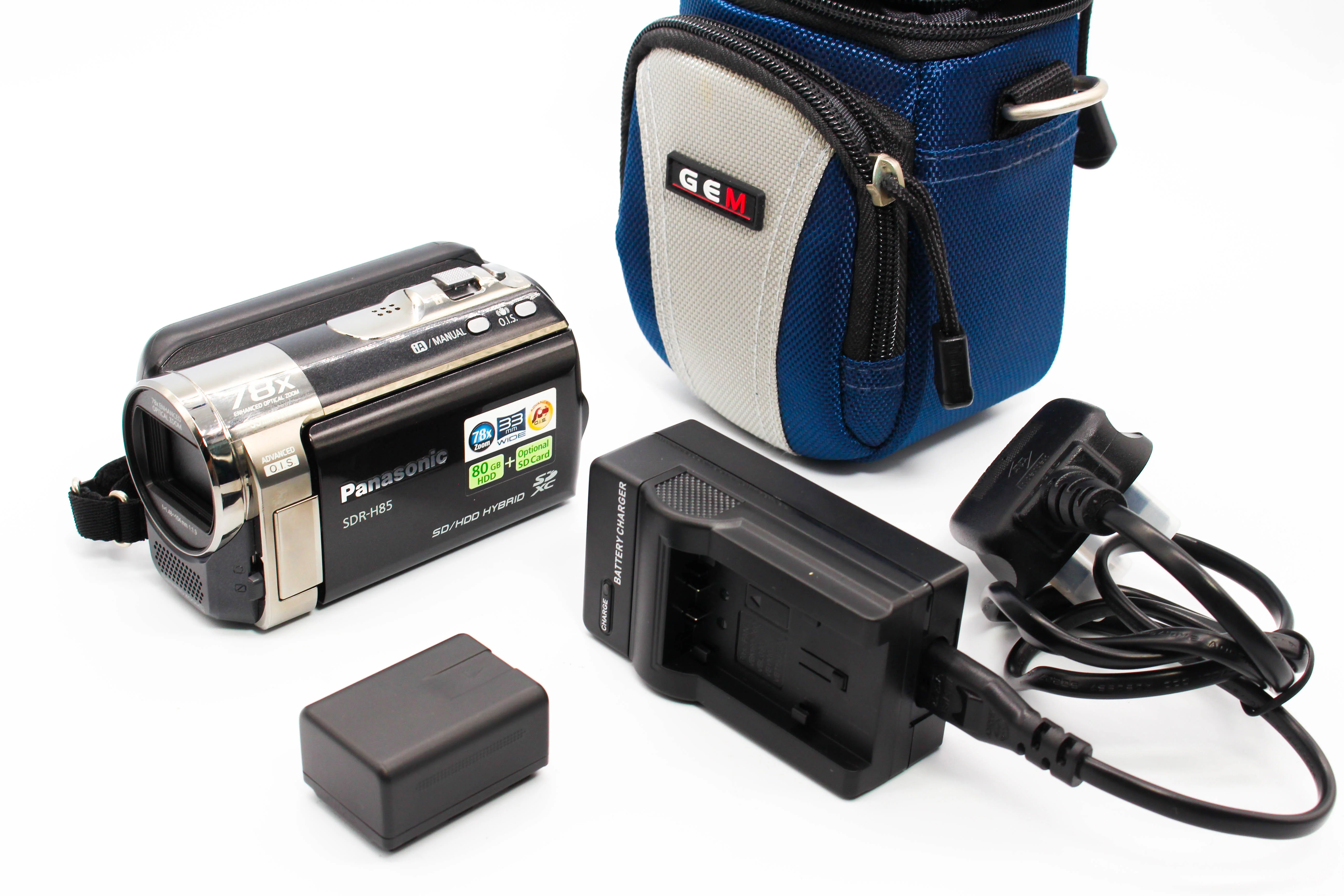 Panasonic SDR-H85 HD SD Card Video Handycam Camcorder Camera - Tested Bundle Excellent - Image 2