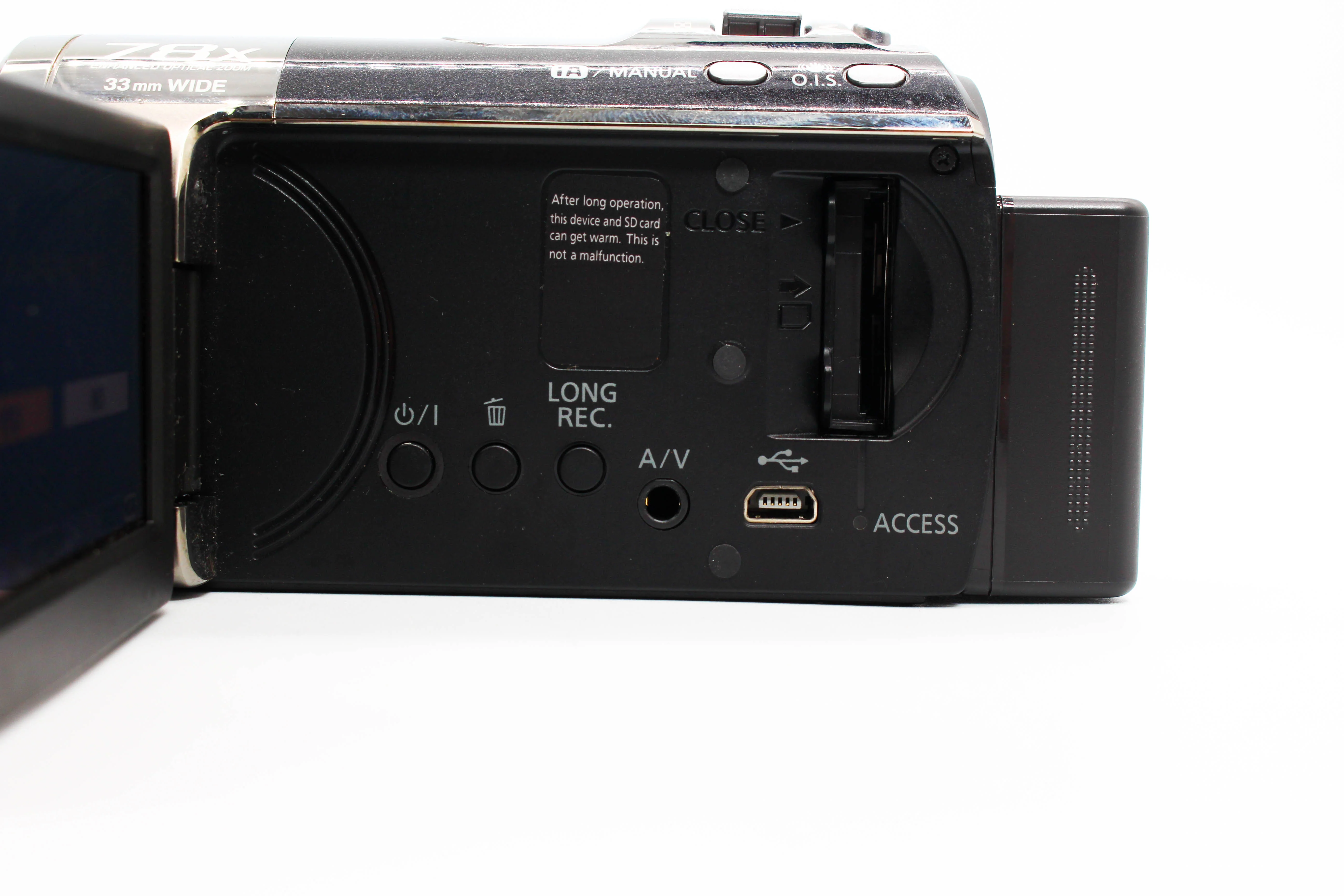 Panasonic SDR-H85 HD SD Card Video Handycam Camcorder Camera - Tested Bundle Excellent - Image 7