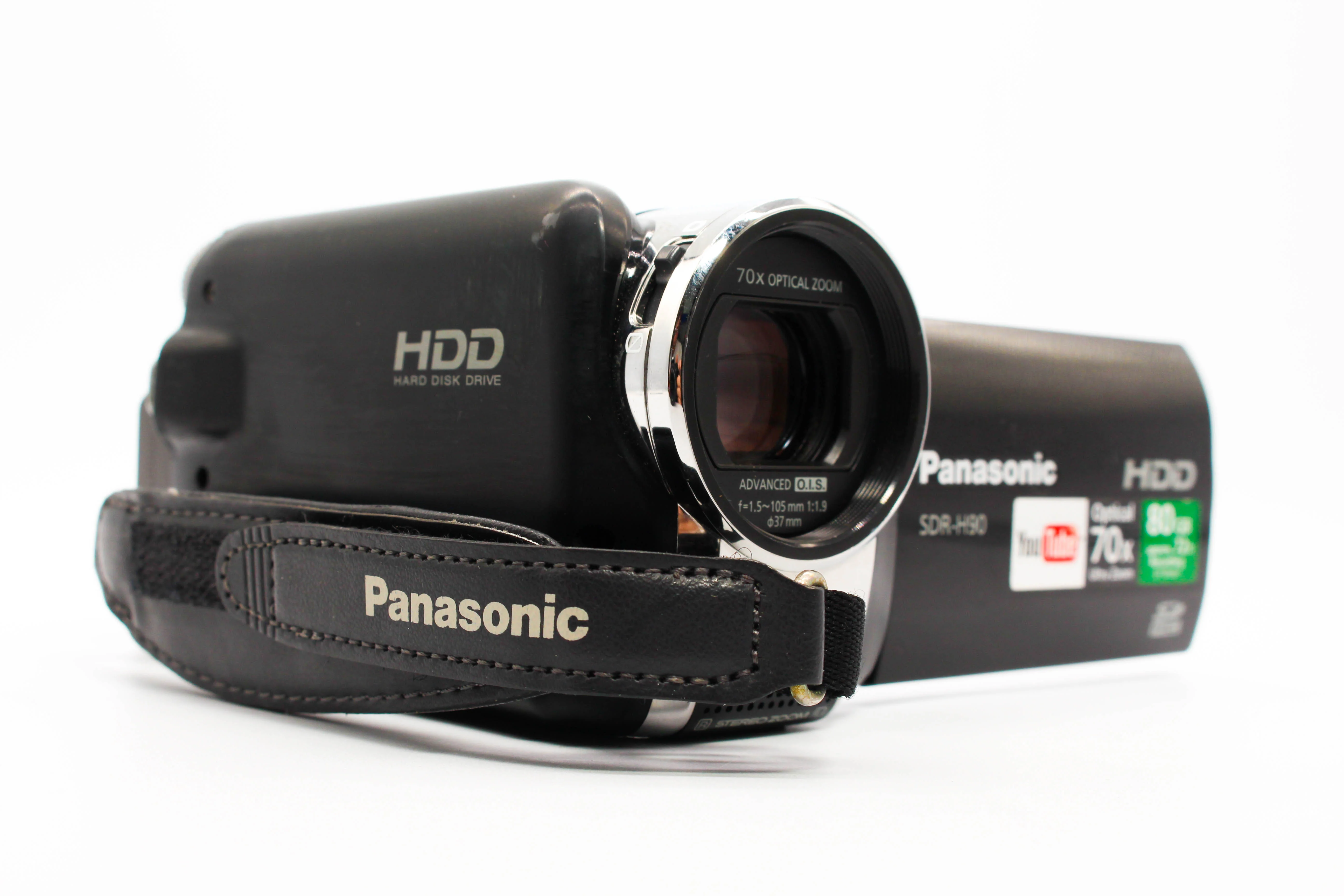 Panasonic SDR-H90 HD SD Card Video Handycam Camcorder Camera - Tested Bundle Excellent - Image 3