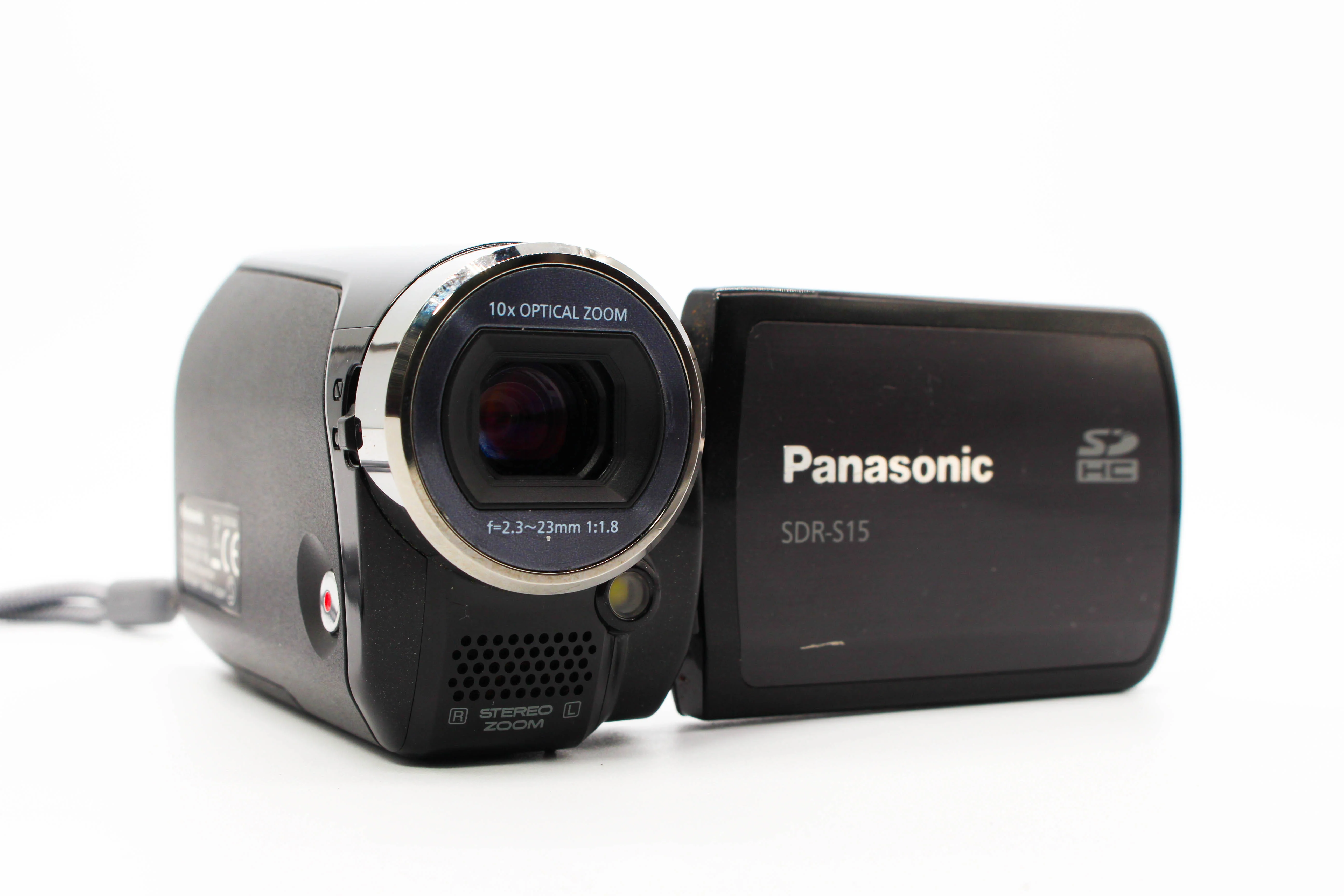 Panasonic SDR-S15 HD SD Card Video Handycam Camcorder Camera - Tested Bundle Good - Image 3