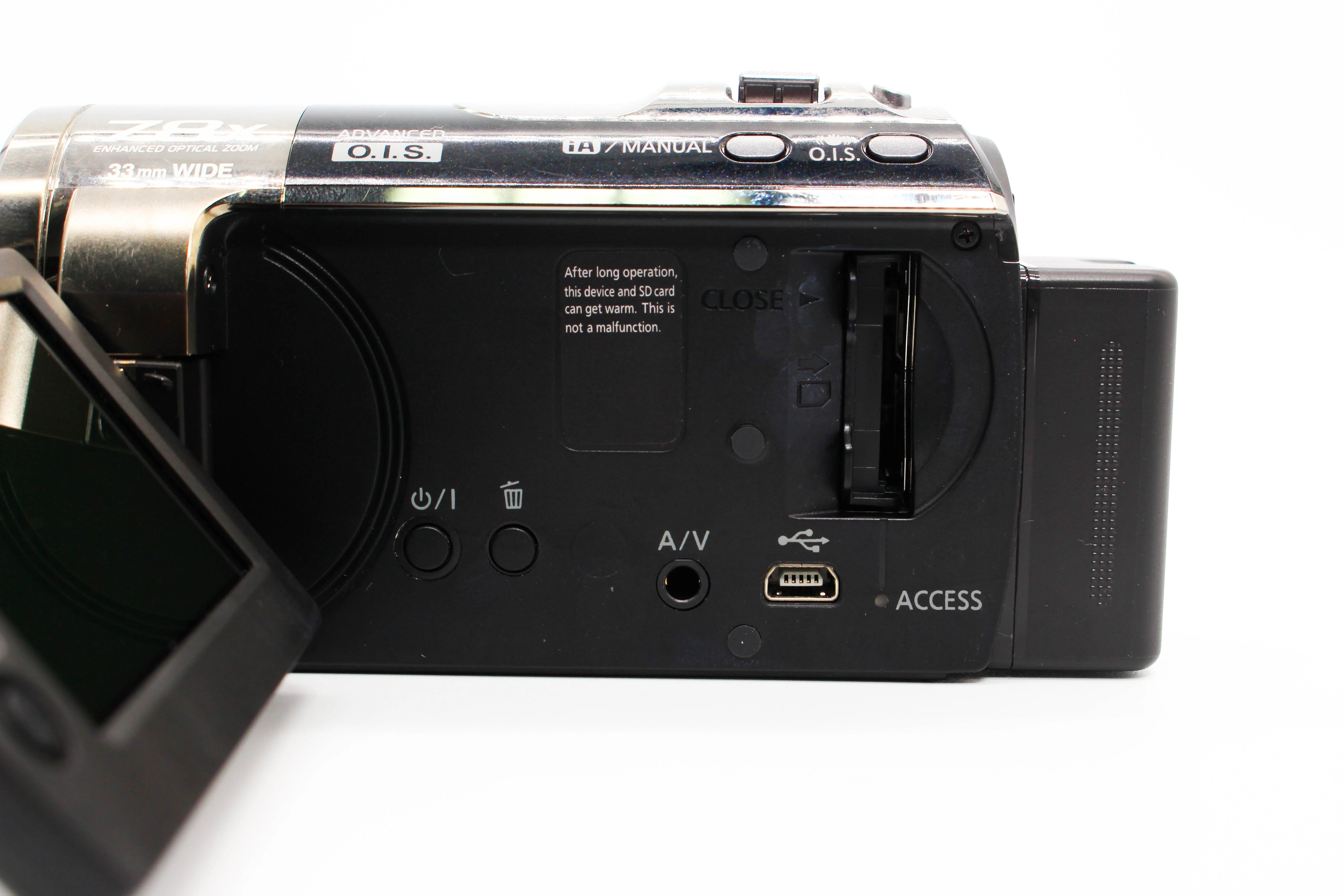 Panasonic SDR-S70 HD SD Card Video Handycam Camcorder Camera - Tested Bundle Excellent - Image 7
