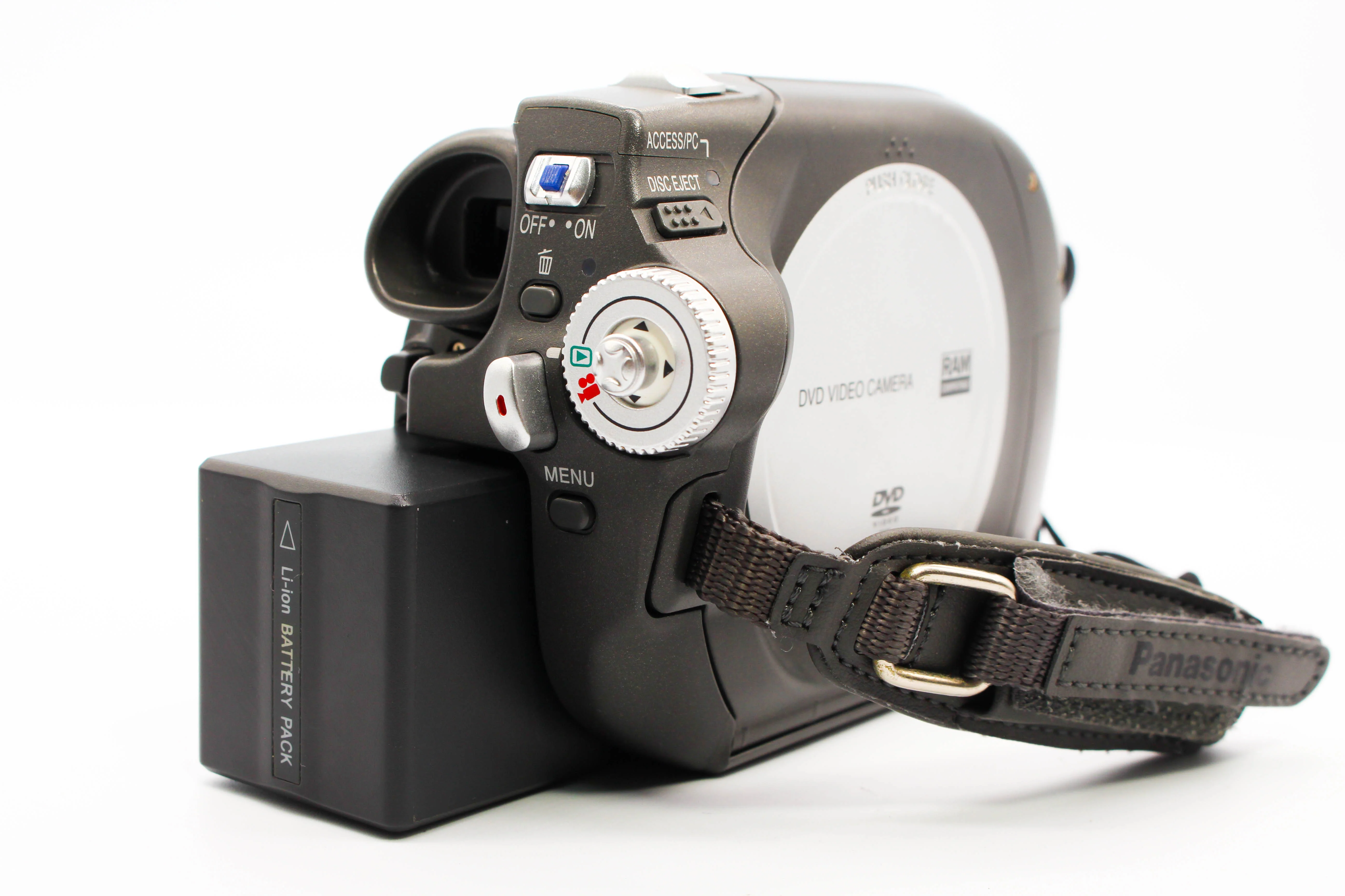 Panasonic VDR-D100 DVD Retro Video Handycam Camcorder Camera - Tested Bundle Excellent - Image 5