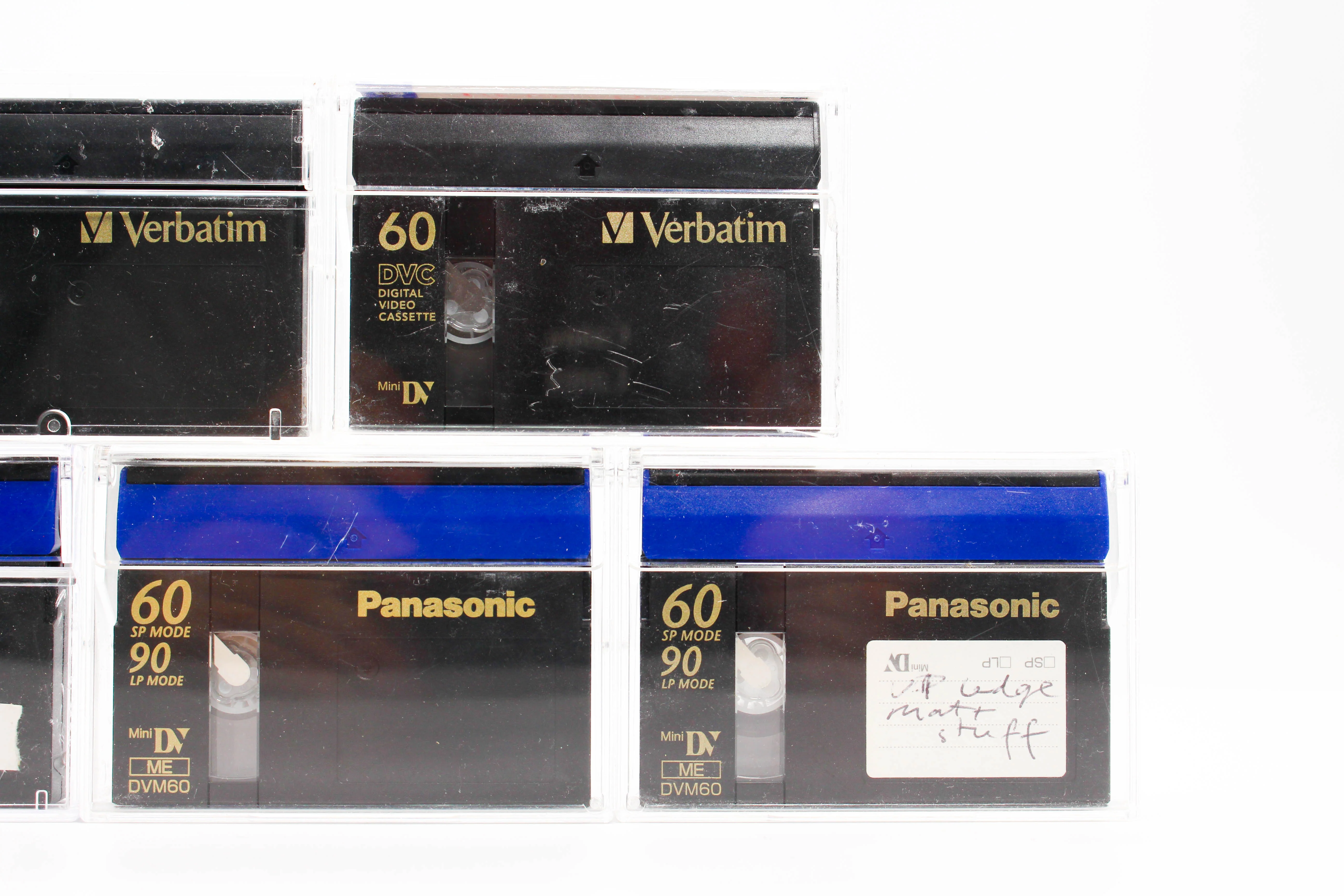 Panasonic Verbatim MiniDV Professional Digital Video Cassette Tape Mixed 5 Pack - Tested Used - Image 5