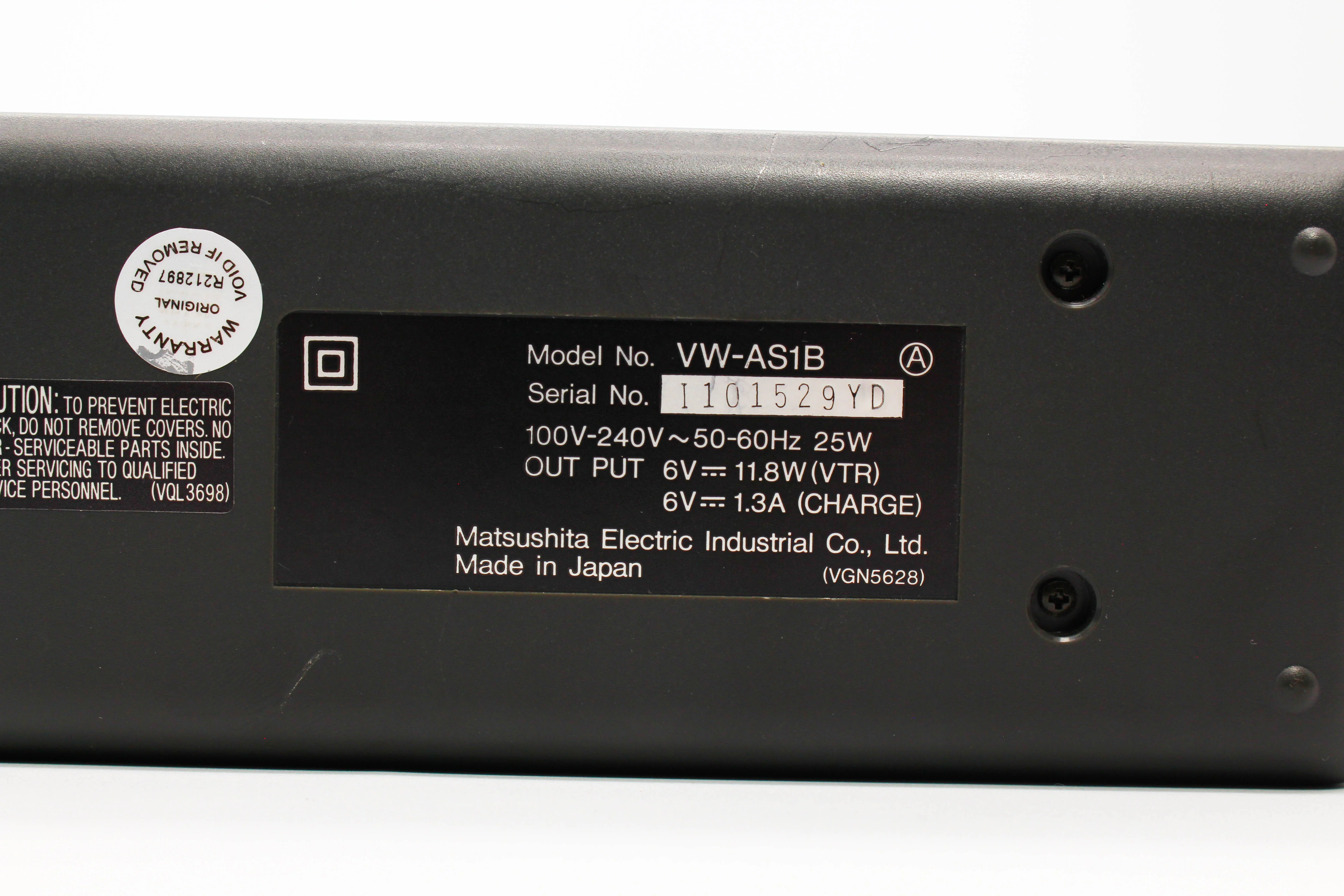 Panasonic VW-AS1B AC Adaptor Video Camcorder Battery Charger Mains - Tested Excellent - Image 4