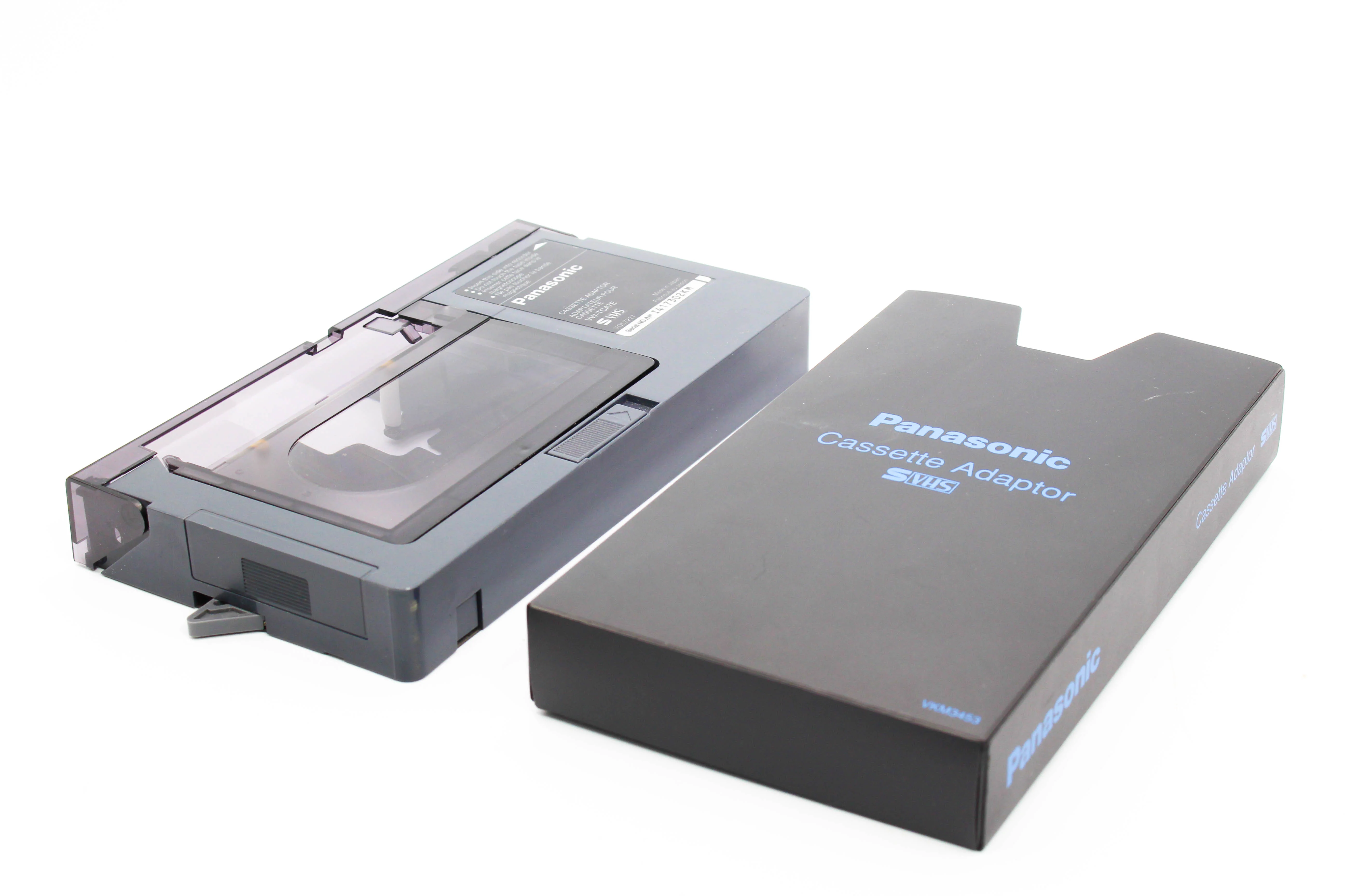 Panasonic VW-TCA7E Compact VHS-C to Full Size S VHS Tape Cassette Adapter - Tested Good - Image 2