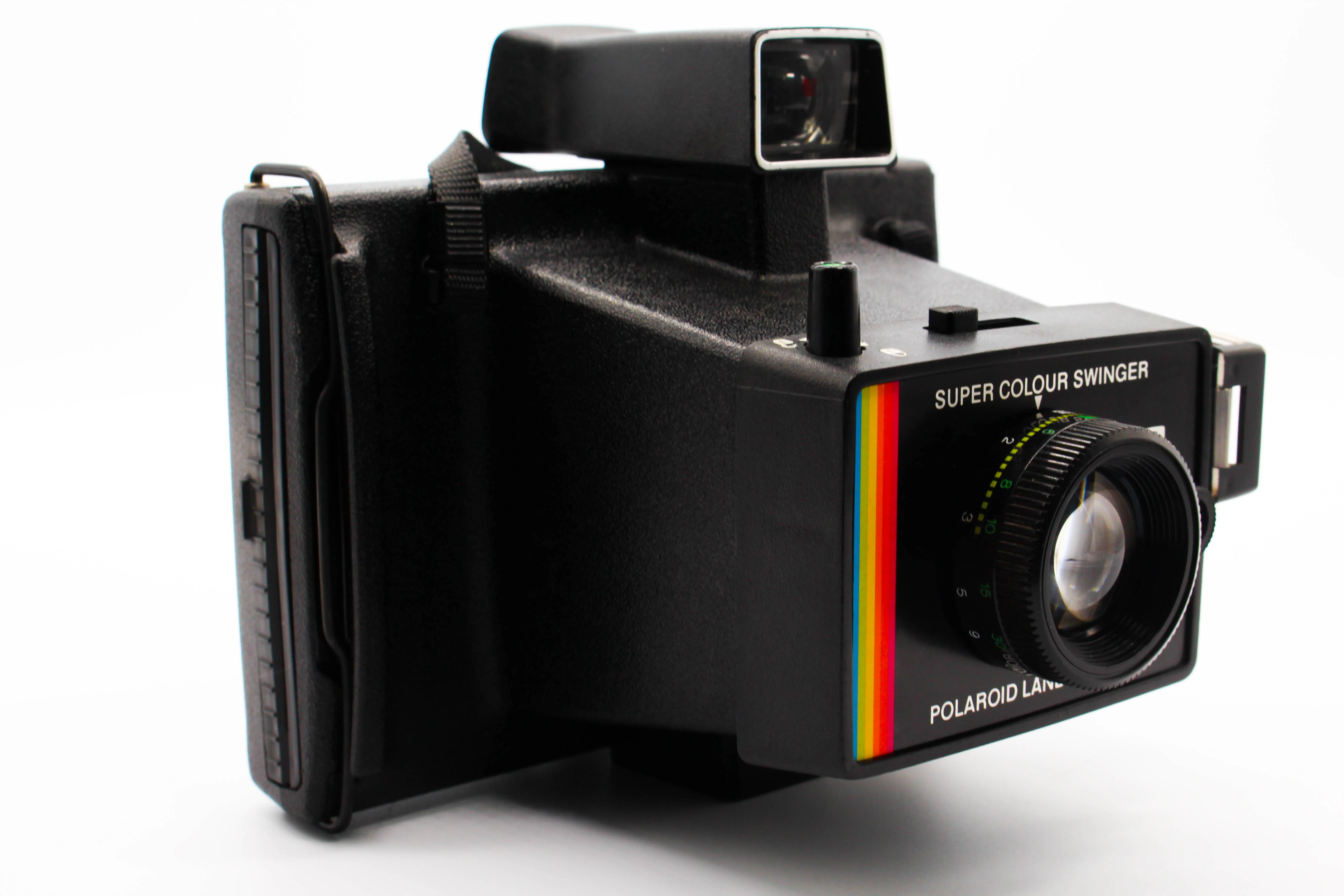 Polaroid Super Colour Swinger Land Camera Vintage Square Packfilm Camera - Tested Good - Image 3