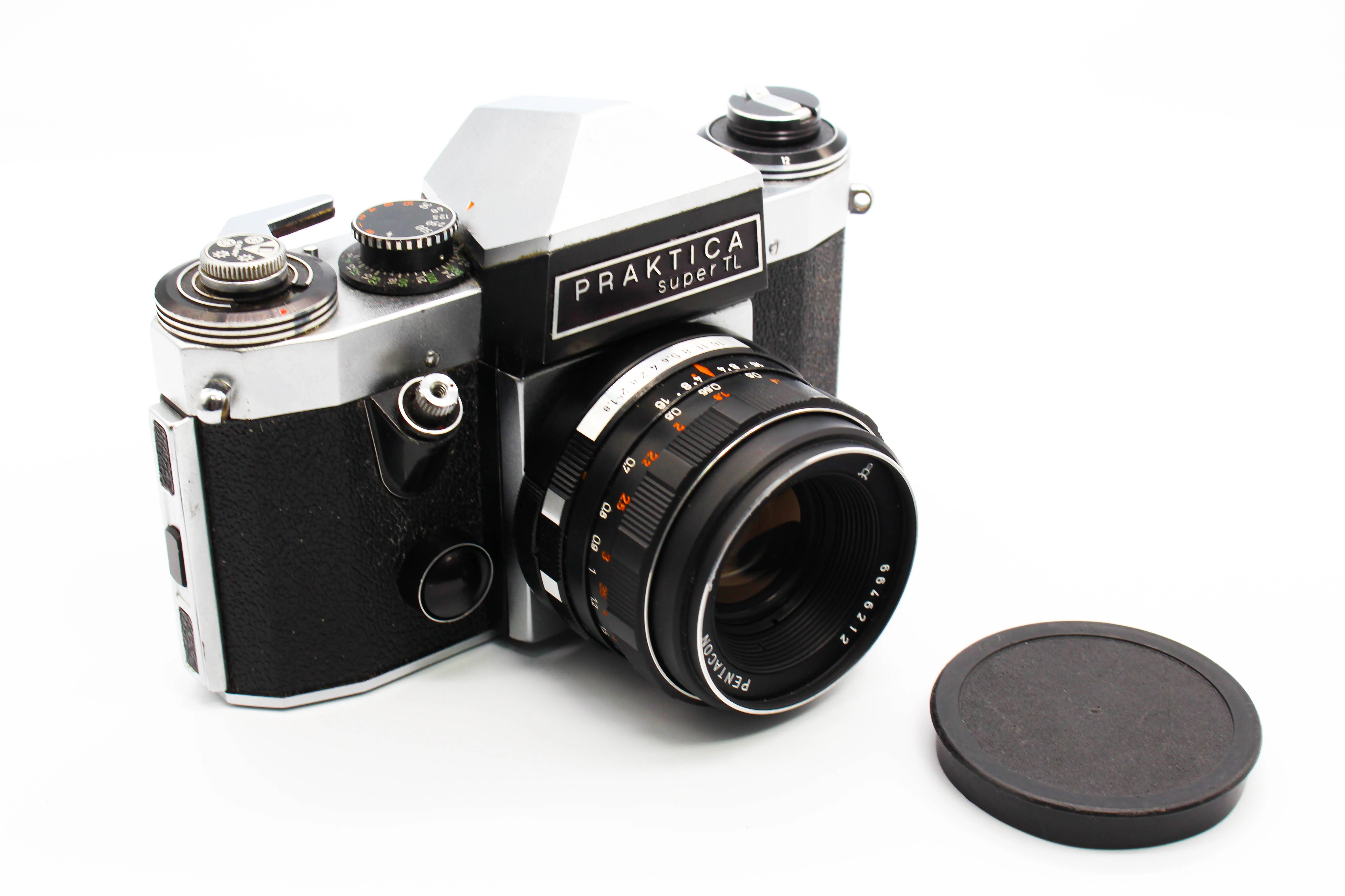 Praktica Super TL 35mm Film SLR Camera With Pentacon Auto f/1.8 50mm Lens - Tested - Image 2