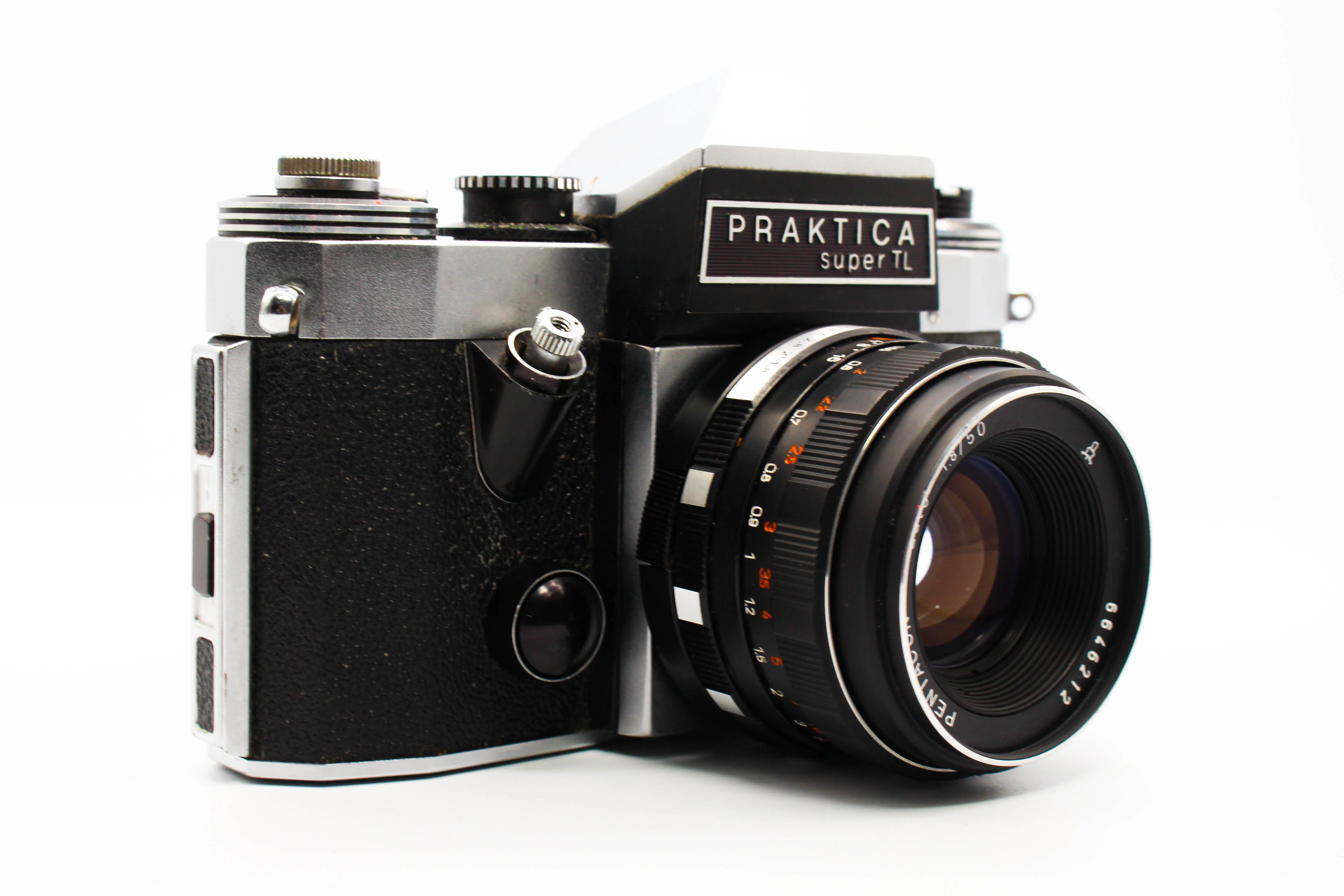 Praktica Super TL 35mm Film SLR Camera With Pentacon Auto f/1.8 50mm Lens - Tested - Image 3