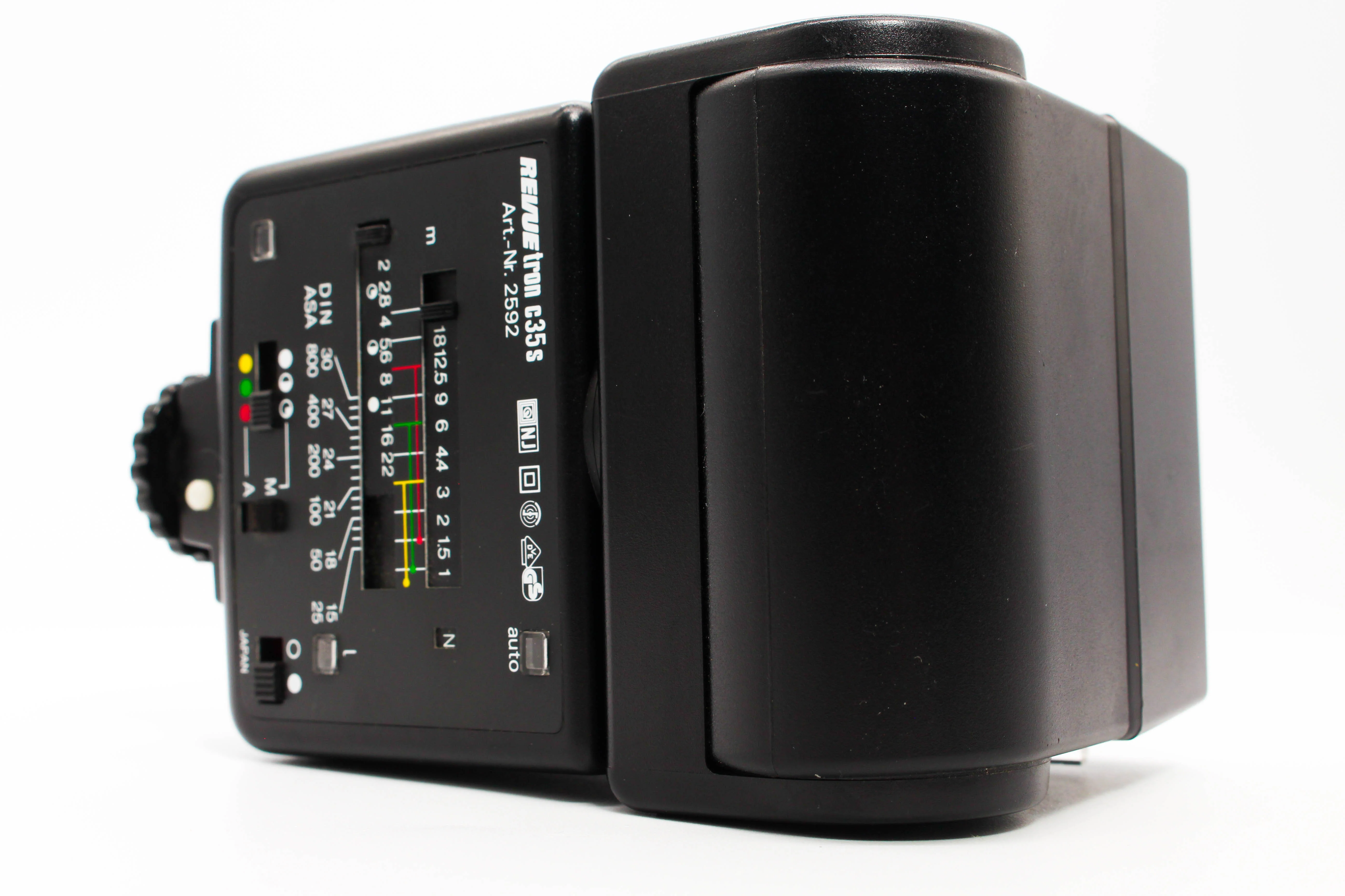 Revue Tron C35S Hot Shoe Flash For Vintage Film Photo Cameras - Tested Good - Image 3