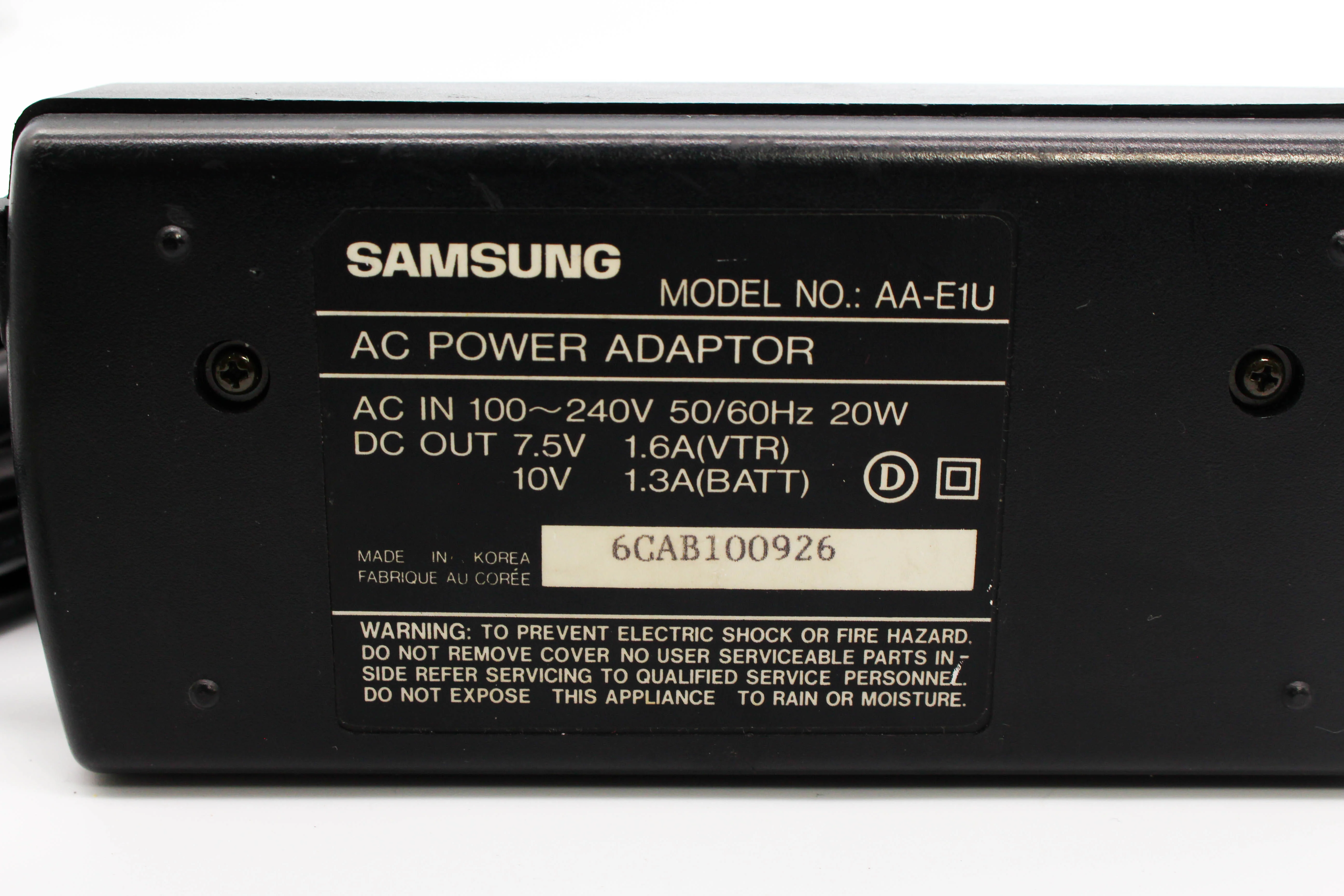 Samsung AA-E1U AC Power Adapter Battery Mains Charger for Handycam Camcorder - Tested Excellent - Image 7