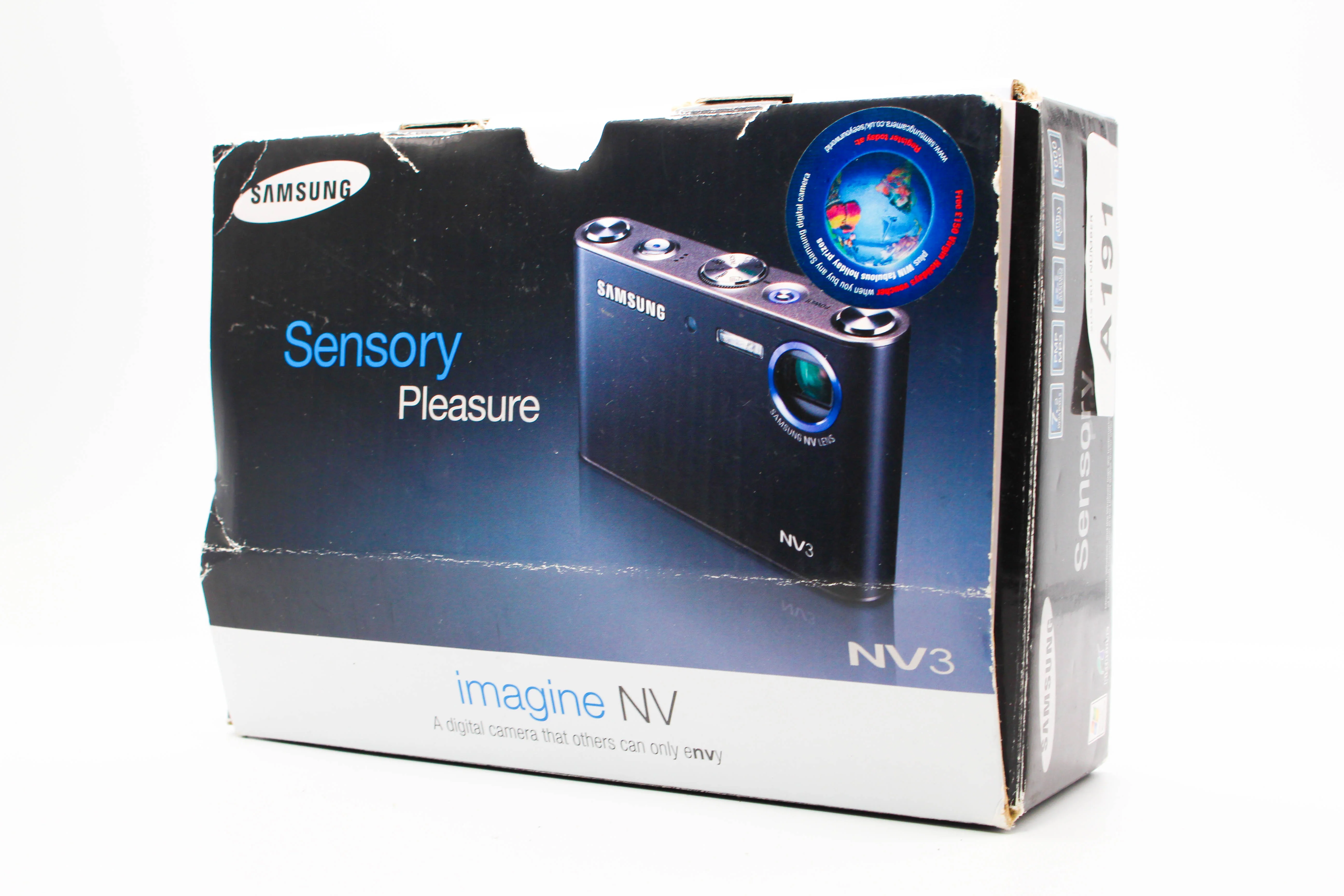 Samsung NV3 Retro SD Card Photo Video Digital Camera Digicam - Tested Bundle Excellent - Image 3
