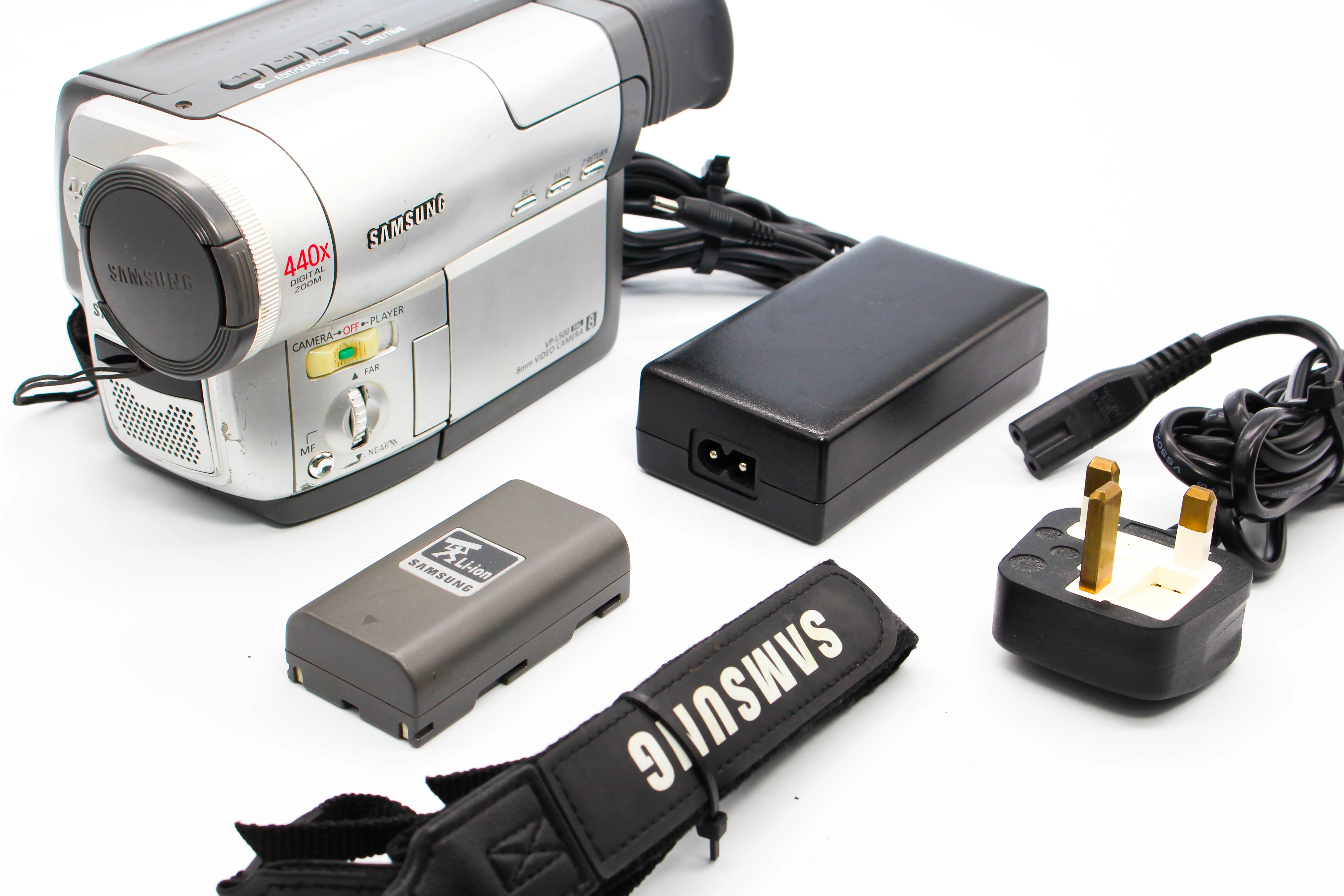 Samsung VP-L500 Video8 8mm Handycam Camcorder Camera - Tested Bundle Excellent - Image 2
