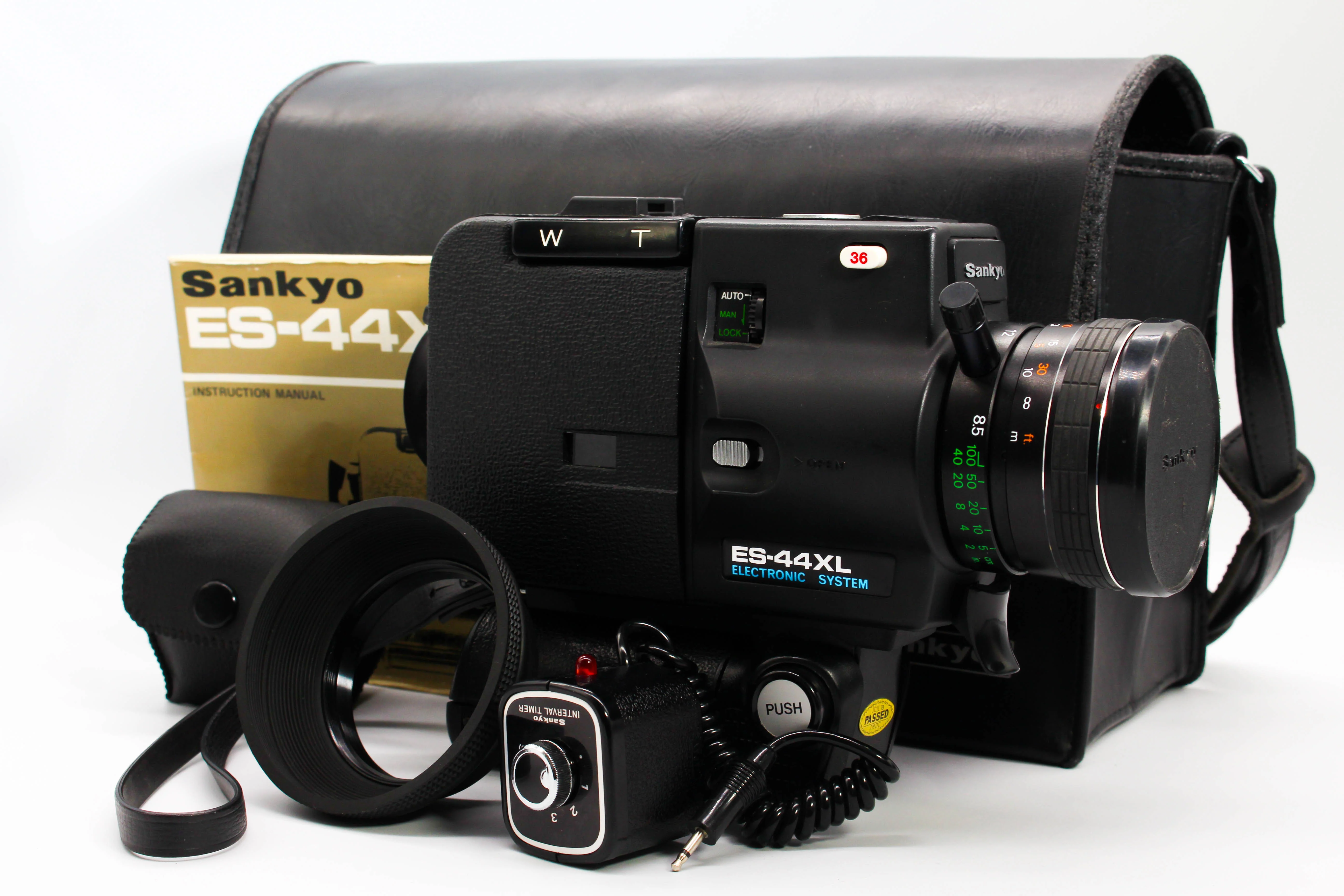 Sankyo ES-44XL Electronic System Super 8 Cine Camera - Tested Bundle Excellent - Image 2