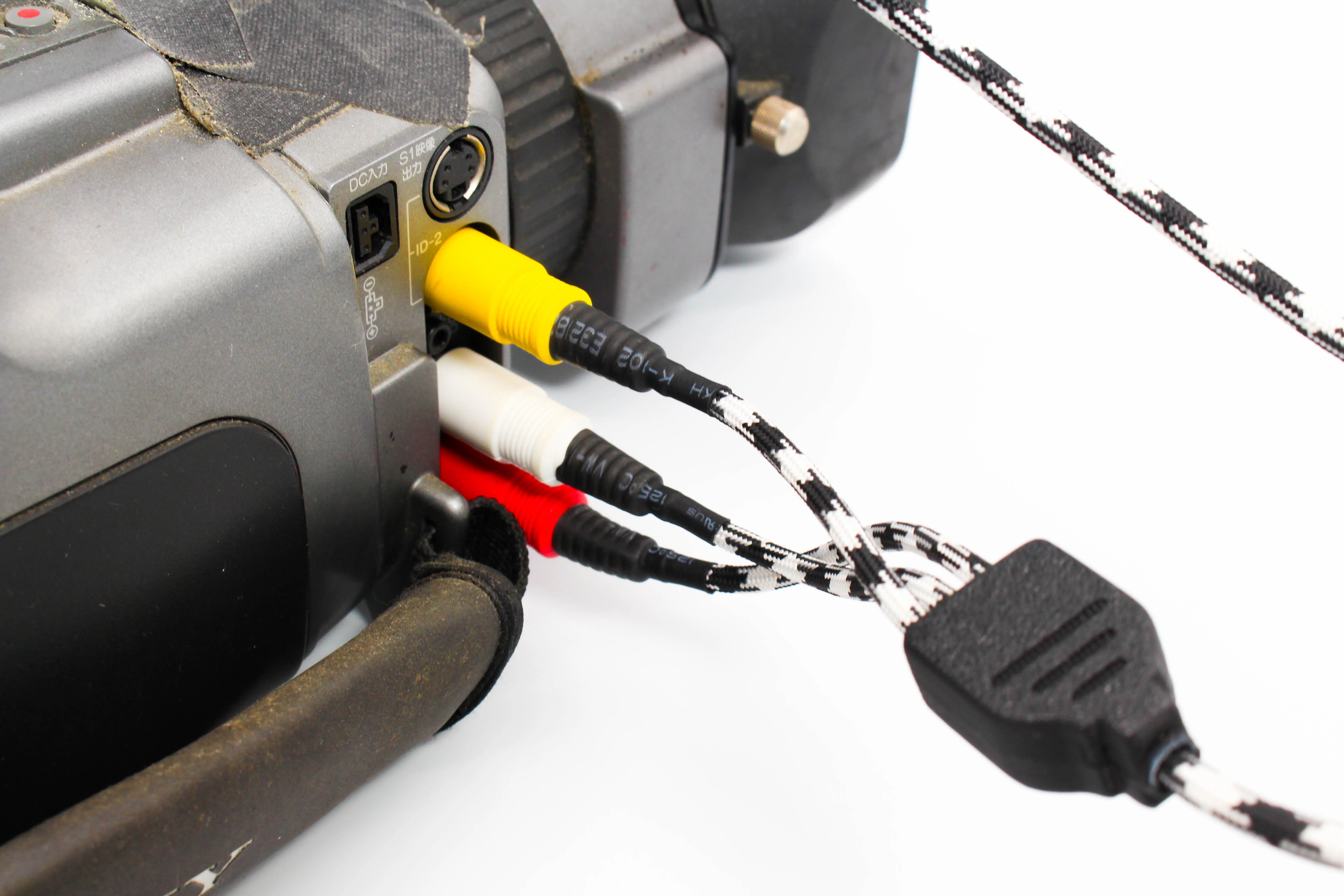 SDS ImmersionRC Powerplay FPV DVR Cable RCA to AV 3.5mm Jack For Hi8 MiniDV Video Camcorders - Image 8