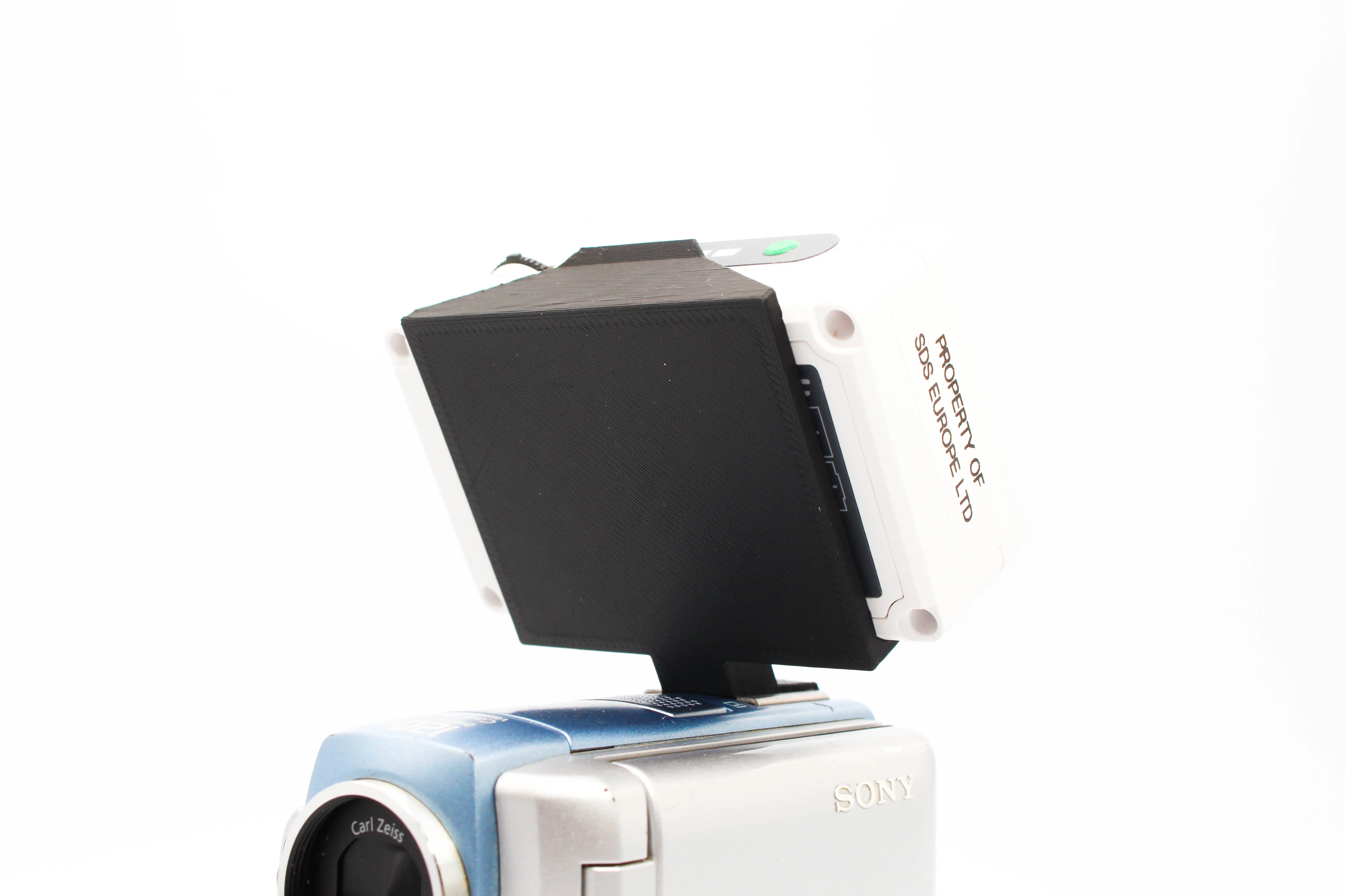 SDS ImmersionRC Powerplay DVR 3D Printed Custom Mount - For Camcorder Handycam - Image 3