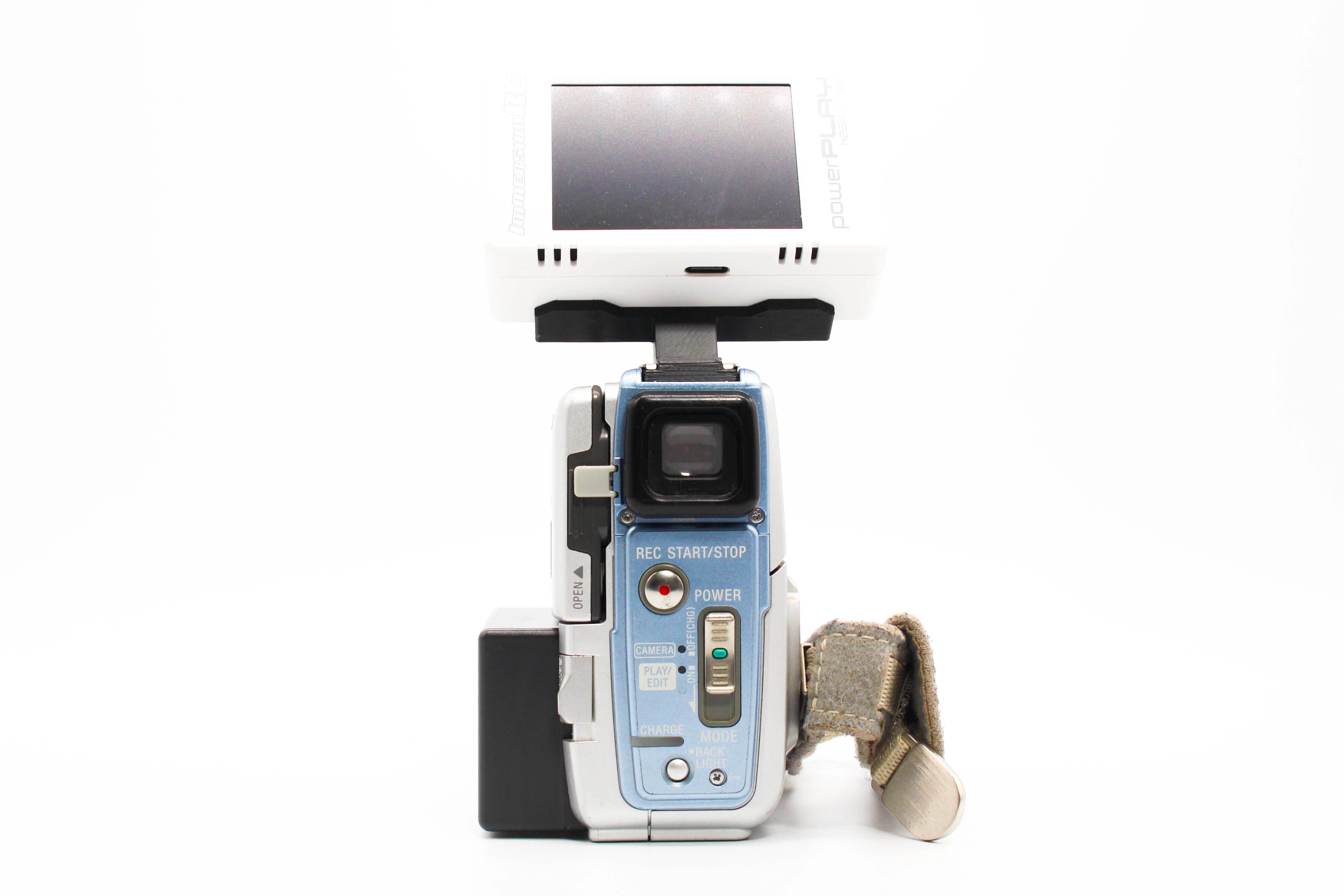 SDS ImmersionRC Powerplay DVR 3D Printed Custom Mount - For Camcorder Handycam - Image 7