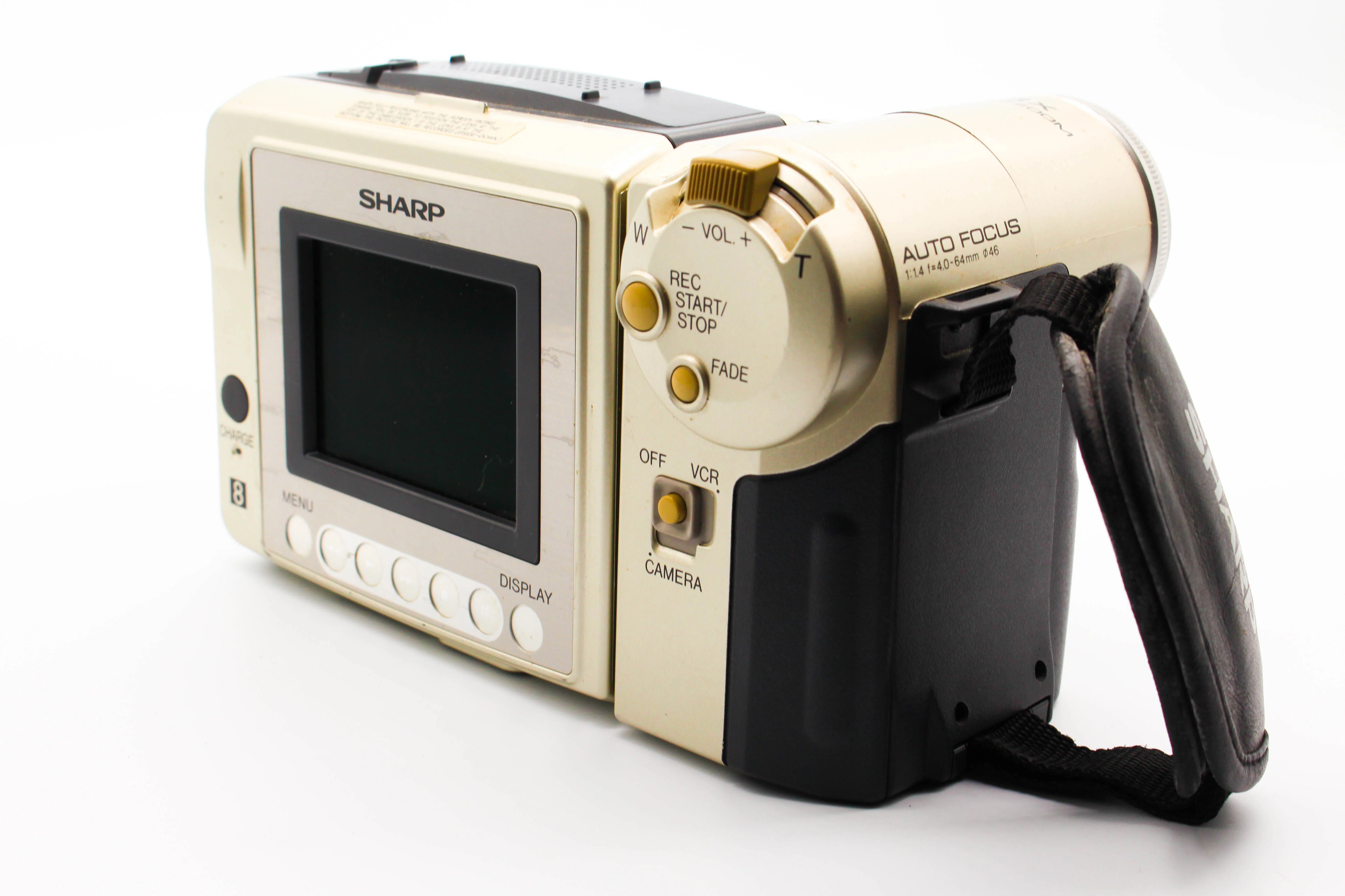 Sharp VL-A10H Video8 8mm Analog Video Handycam Camcorder Camera - Tested Bundle Excellent - Image 4
