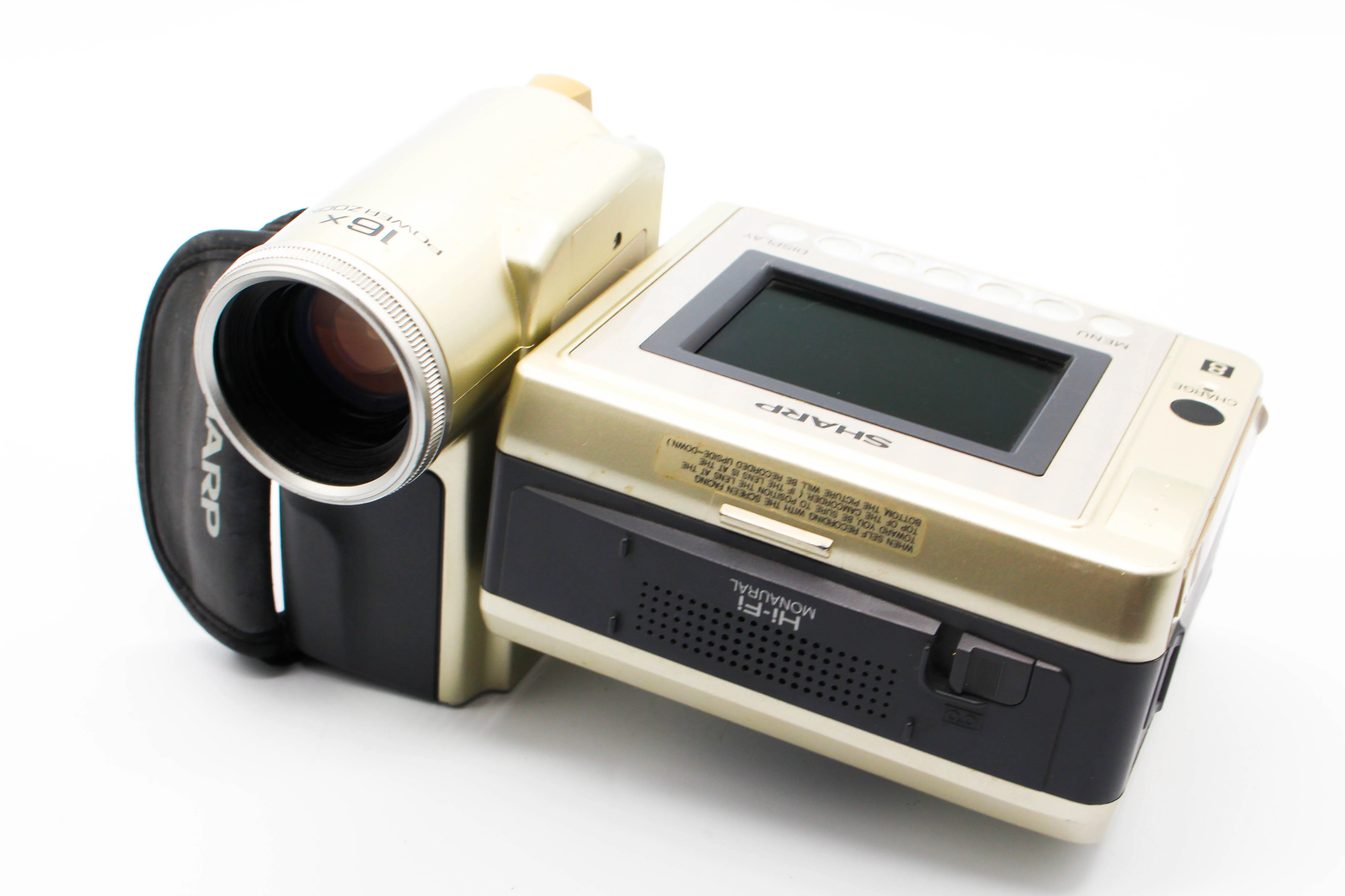 Sharp VL-A10H Video8 8mm Analog Video Handycam Camcorder Camera - Tested Bundle Excellent - Image 8