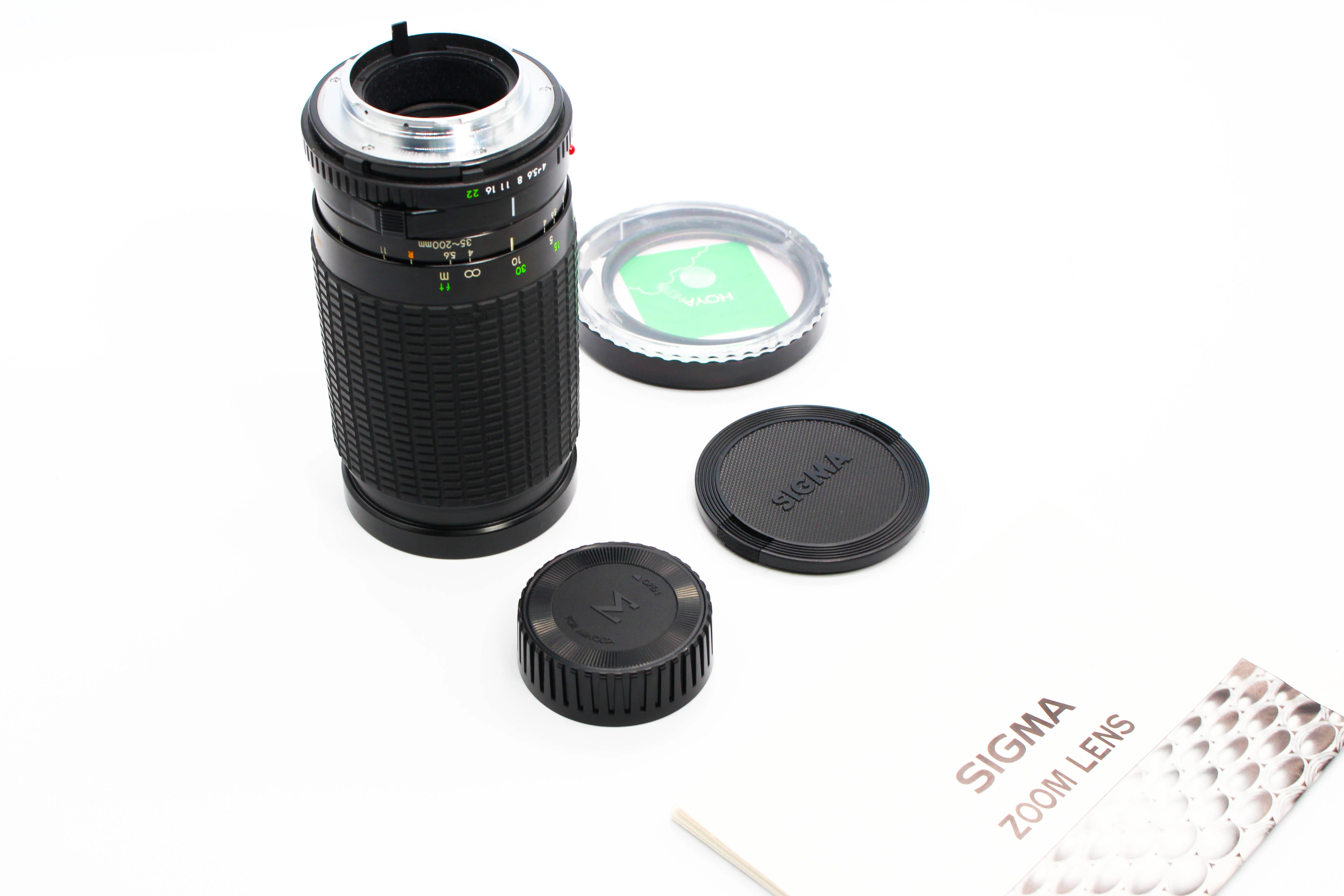 Sigma 35-200m f/4-5.6 MD Mount Vintage Zoom Lens - Tested Excellent - Image 2
