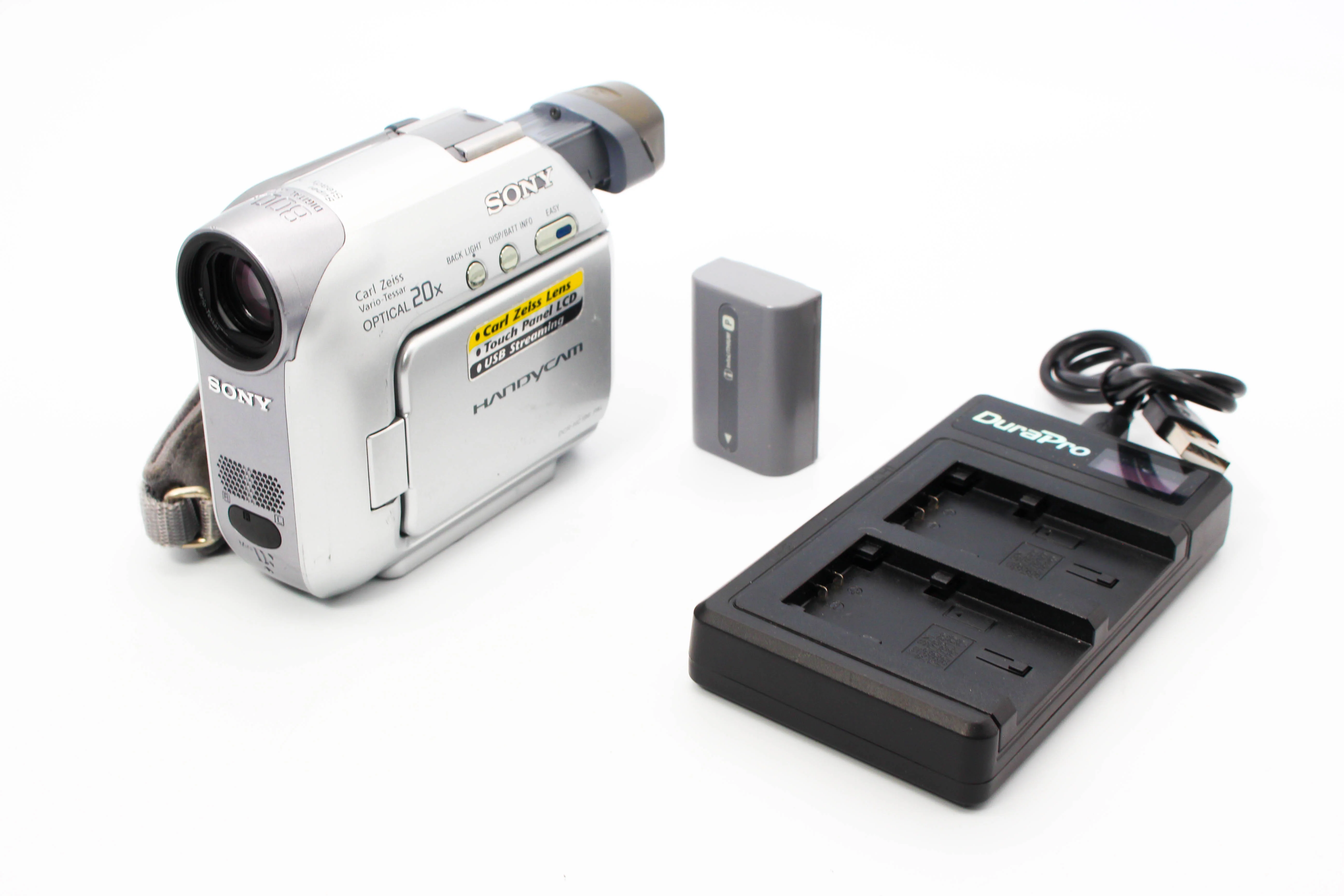 Sony DCR-HC19E MiniDV Handycam Digital Video Camera Camcorder - Tested Bundle Excellent - Image 2
