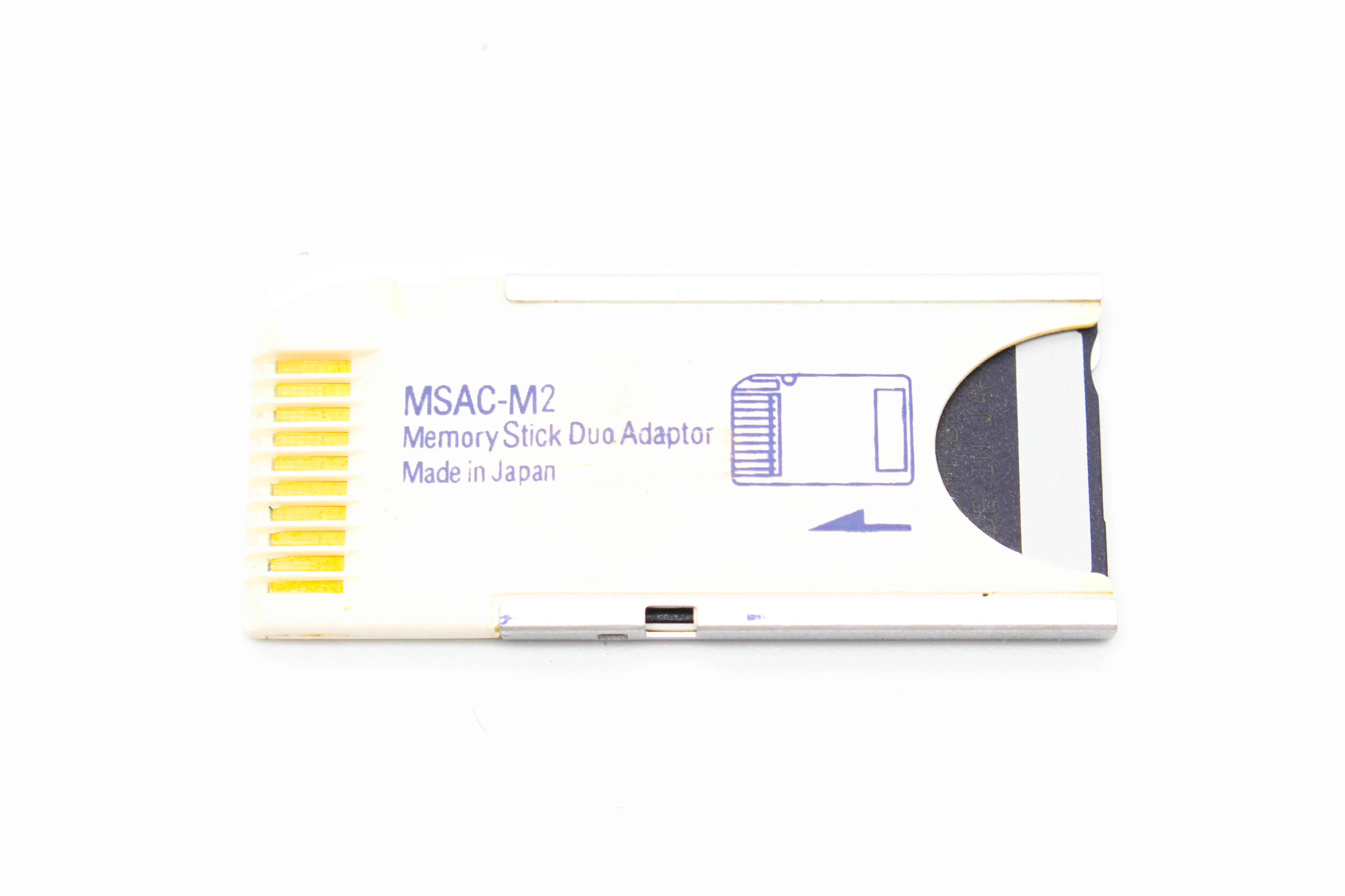 Sony 32MB Memory Stick Duo and MSAC-M2 Memory Stick Duo Adaptor - Tested Excellent - Image 3