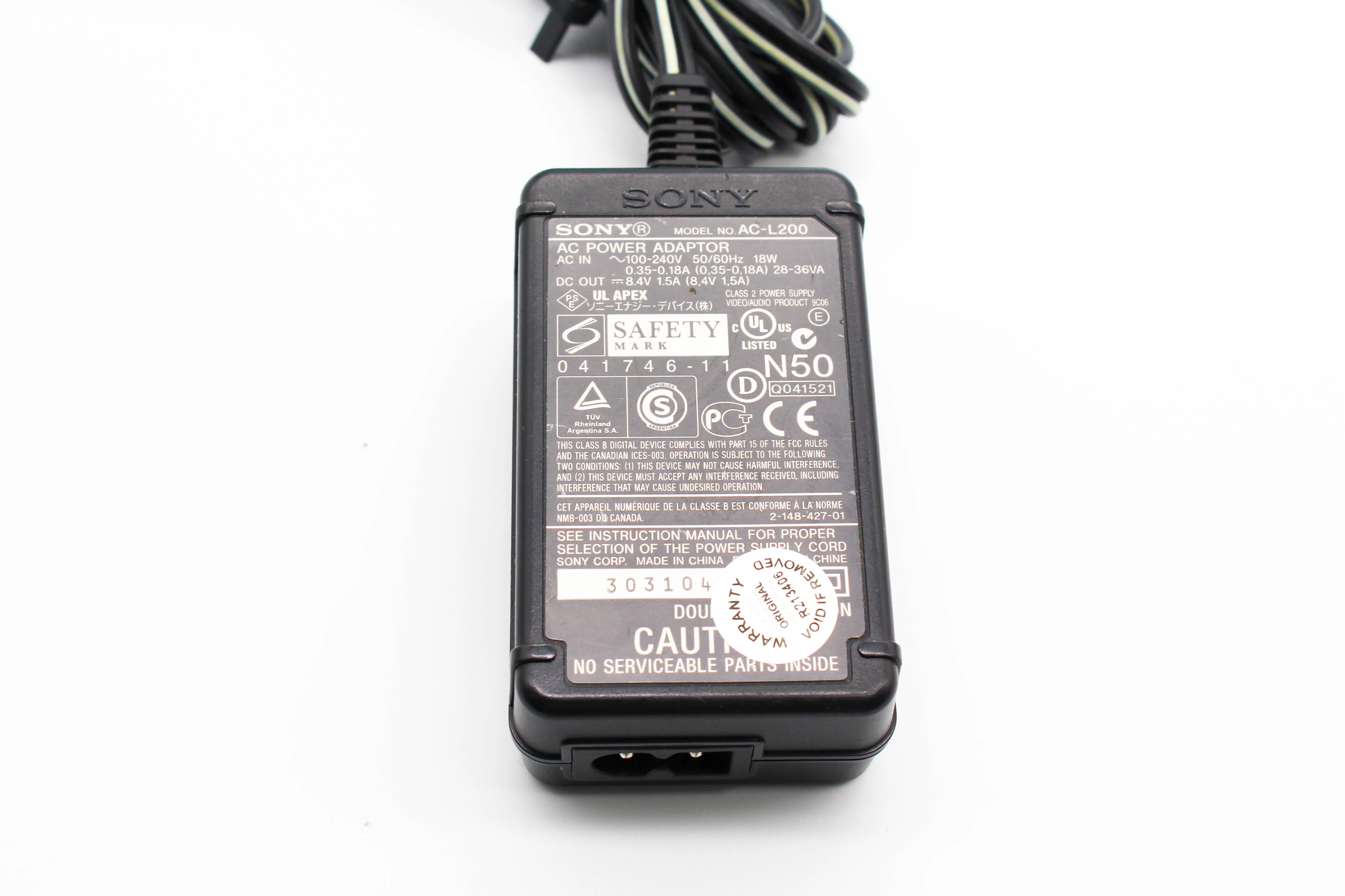 Sony AC-L200 AC Adaptor For NP-F Video Camcorder Battery Charger Mains - Tested Excellent - Image 5