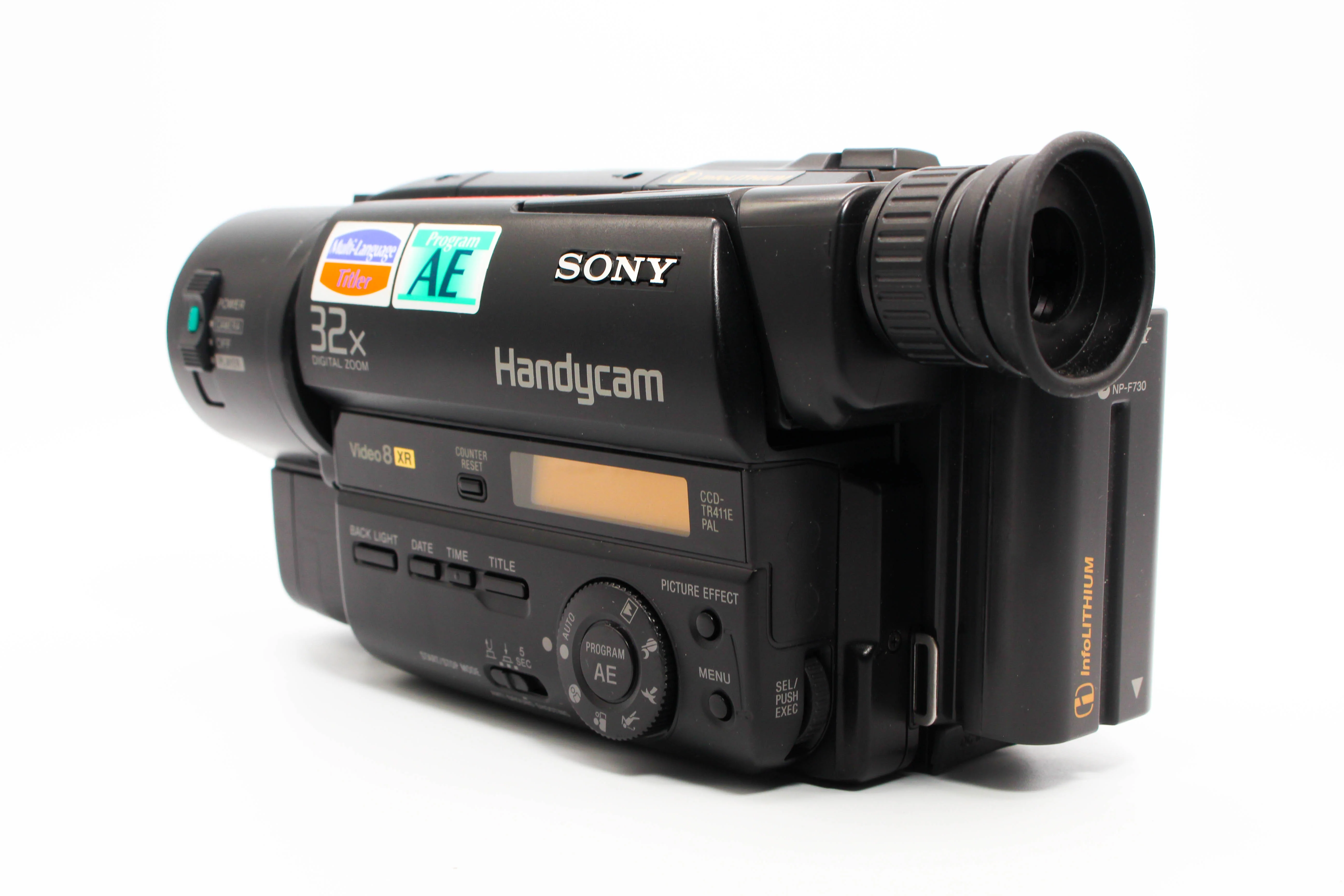 Sony CCD-TR411E Video8 8mm Handycam Camcorder Camera - Tested Bundle Excellent - Image 6