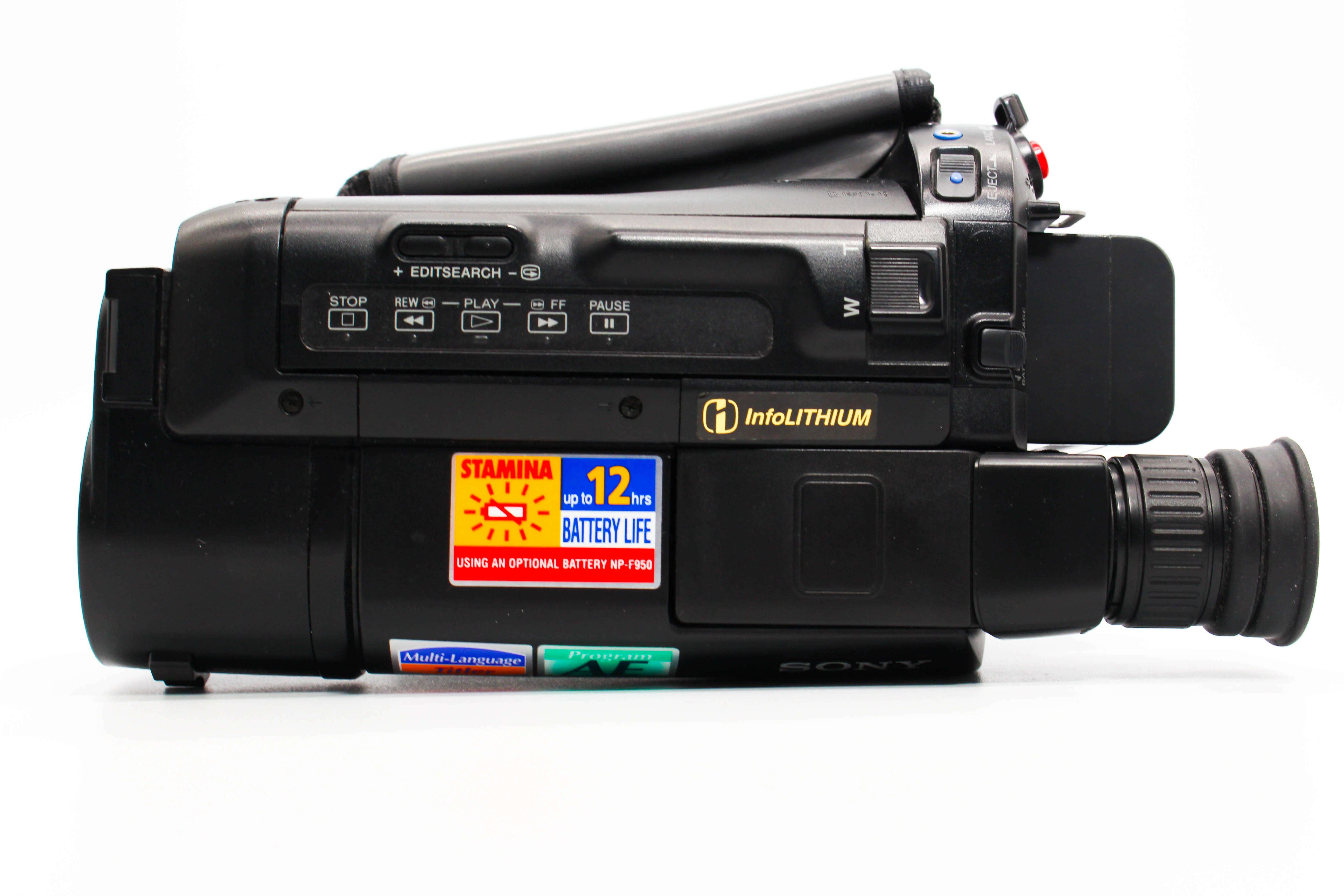 Sony CCD-TR411E Video8 8mm Handycam Camcorder Camera - Tested Bundle Excellent - Image 8