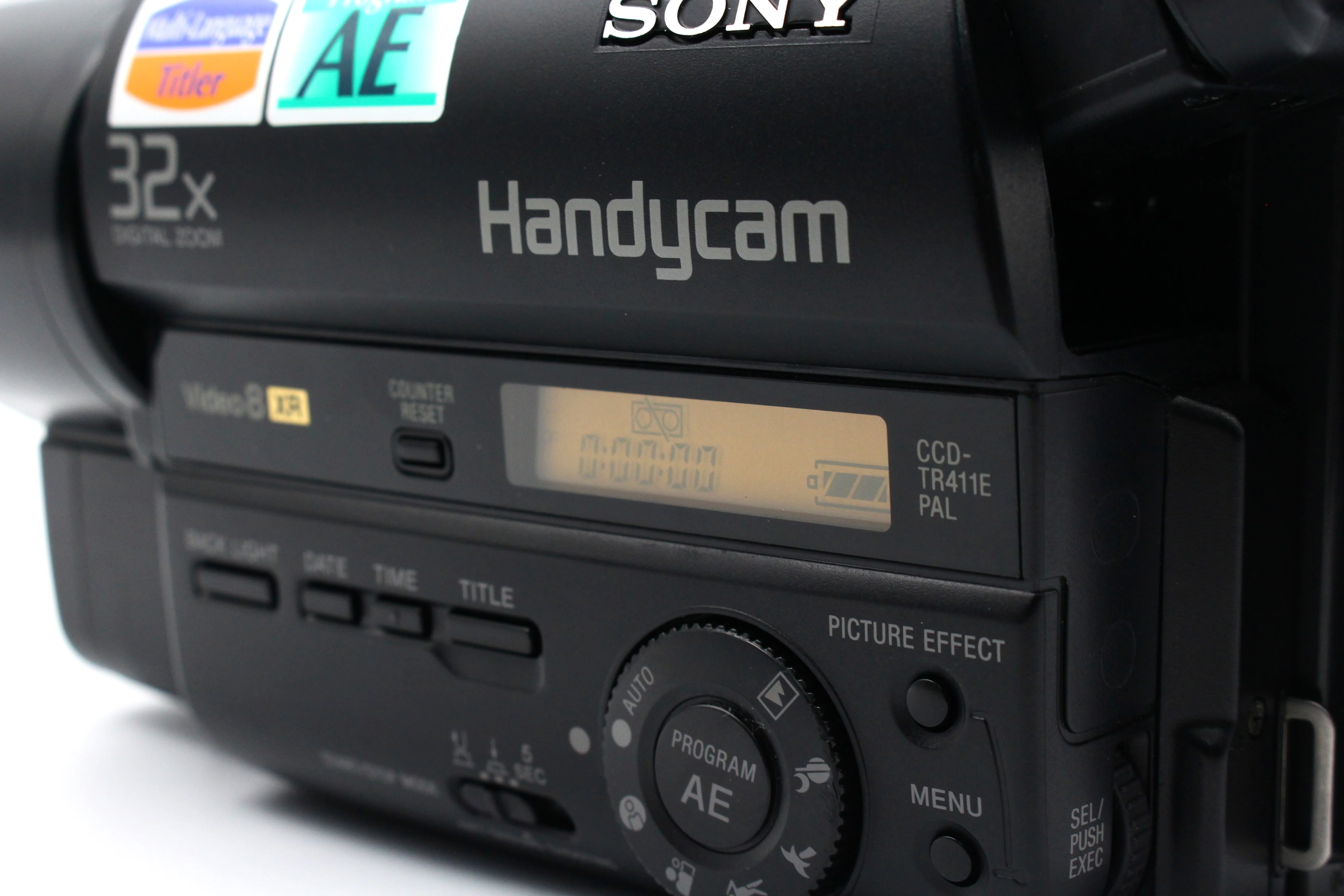 Sony CCD-TR411E Hi8 Video8 Analog Tape Video Camcorder Camera Handycam - Tested Bundle Excellent - Image 12