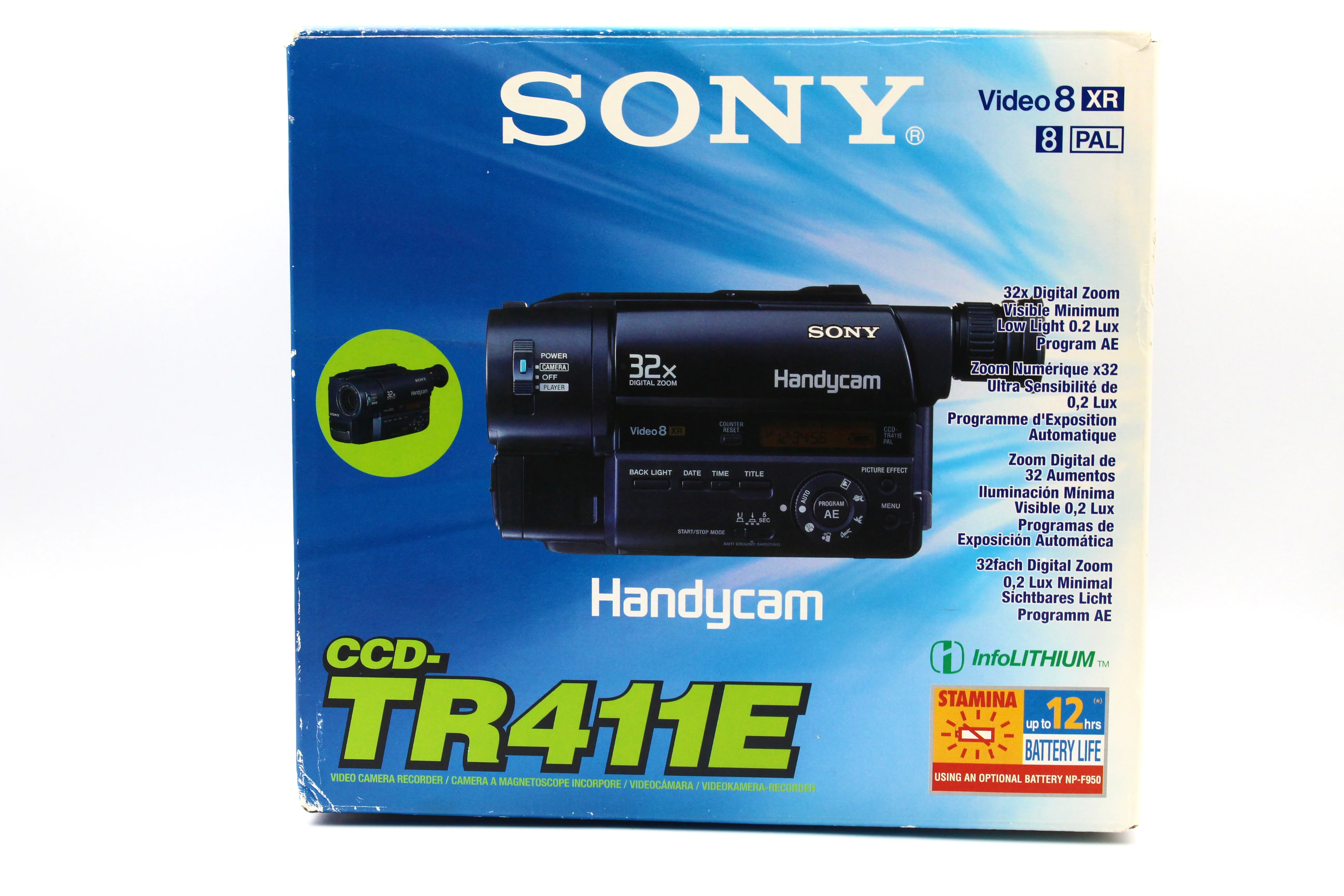 Sony CCD-TR411E Hi8 Video8 Analog Tape Video Camcorder Camera Handycam - Tested Bundle Excellent - Image 14